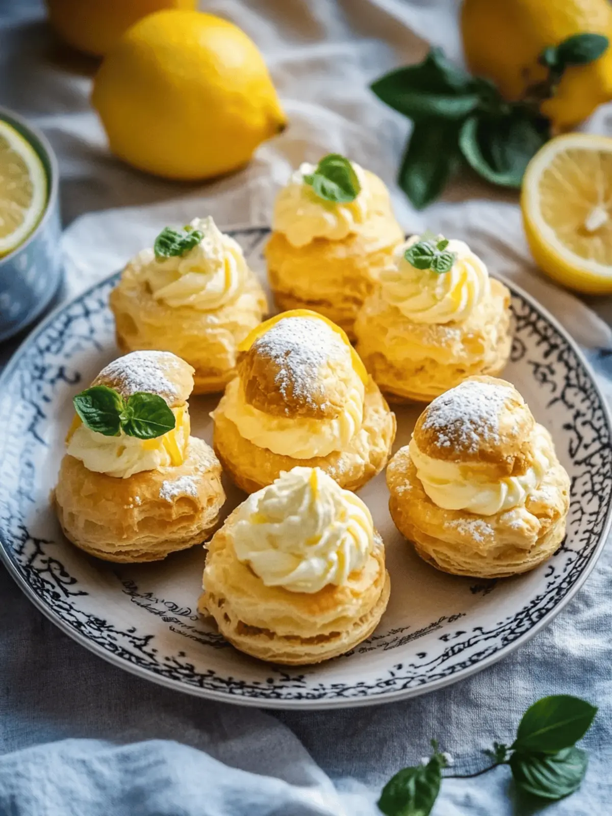 Zesty Vegan Lemon Cream Puffs That Impress Every Guest 4 Zesty Vegan Lemon Cream Puffs