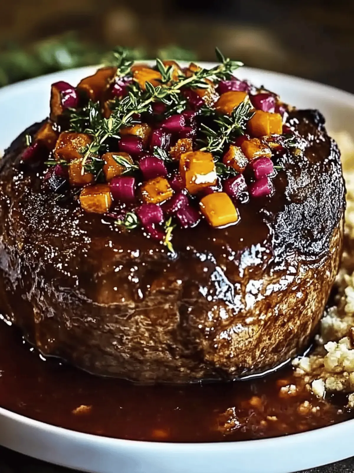 Slow-Braised Beef Roast with a Tangy Cranberry Glaze Delight 2 Slow-Braised Beef Roast with a Tangy
