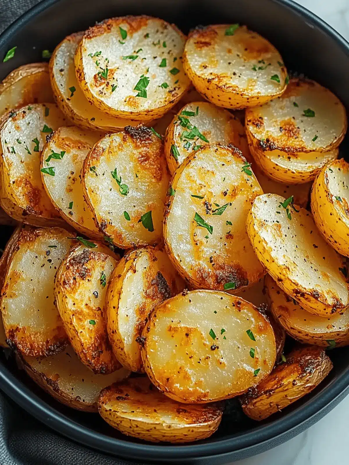 Crispy Air Fryer Sliced Potatoes That Will Wow Your Taste Buds 3 Air Fryer Sliced Potatoes
