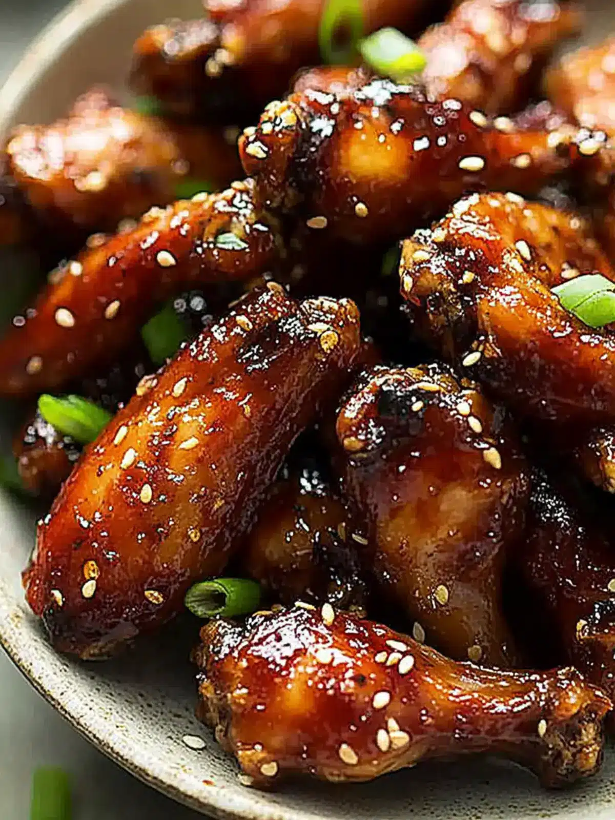 Sticky Asian Wings: Irresistibly Sweet and Savory Delight 4 Sticky Asian Wings