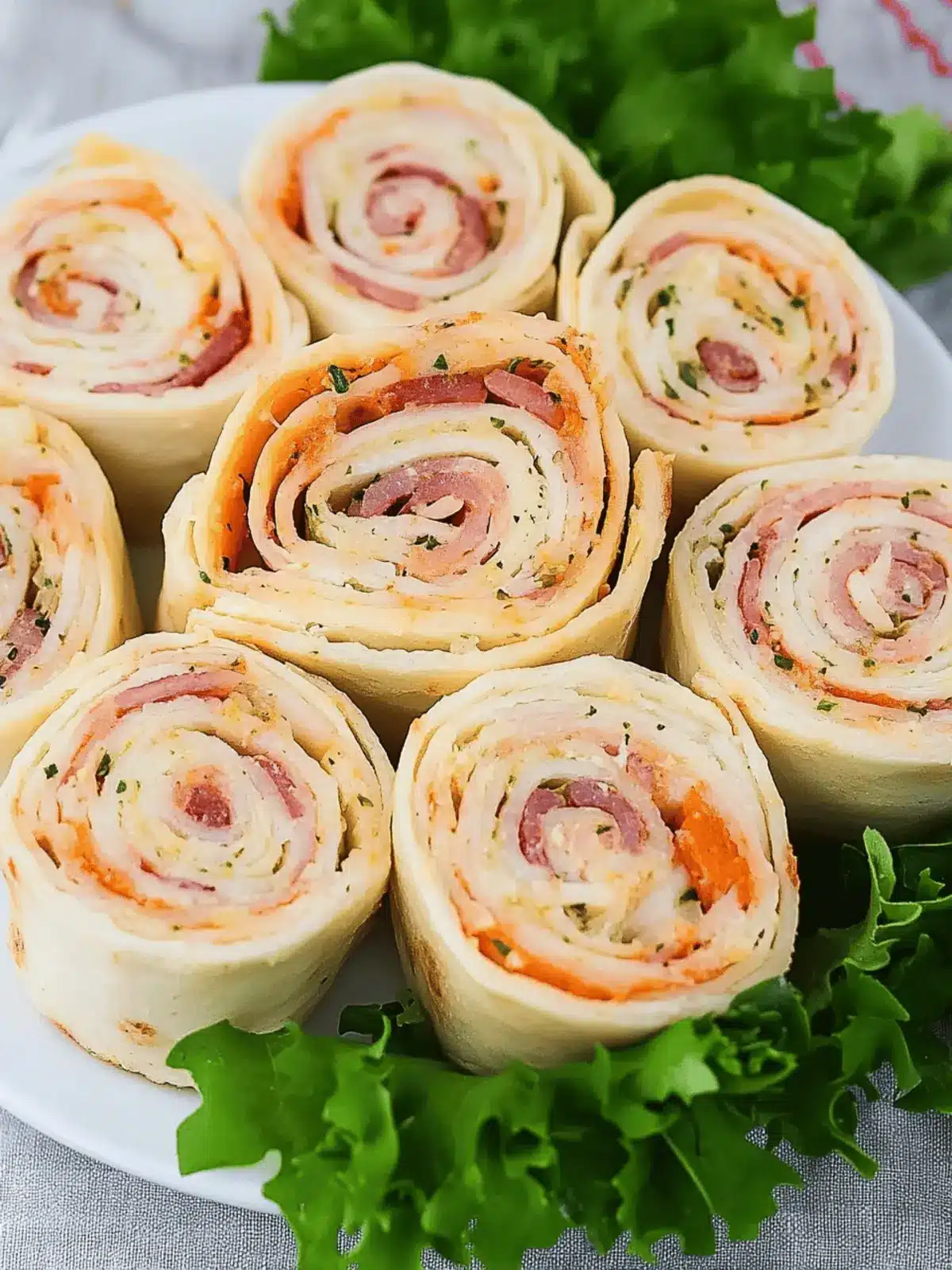 Delicious Italian Pinwheels: Easy Wholesome Appetizers at Home 3 Italian Pinwheels