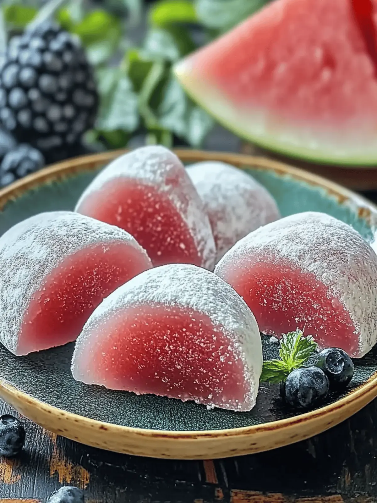 Irresistible Watermelon Mochi: A Fun Twist on a Classic! 4 Irresistible Watermelon Mochi: A Fun Twist on a Classic!