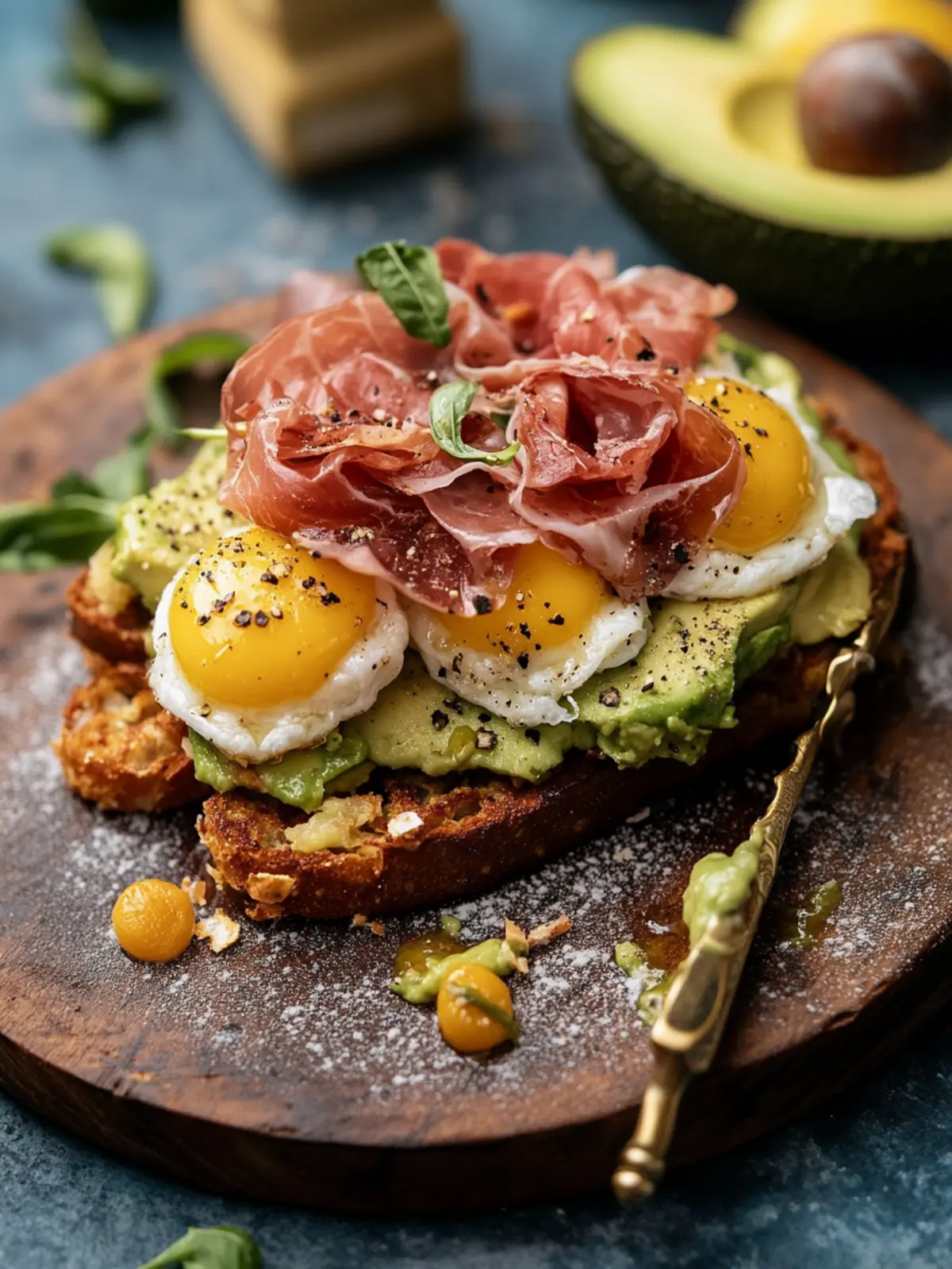 Hash Brown Avocado Toast With Prosciutto for Ultimate Crunch 3 Hash Brown Avocado Toast With Prosciutto