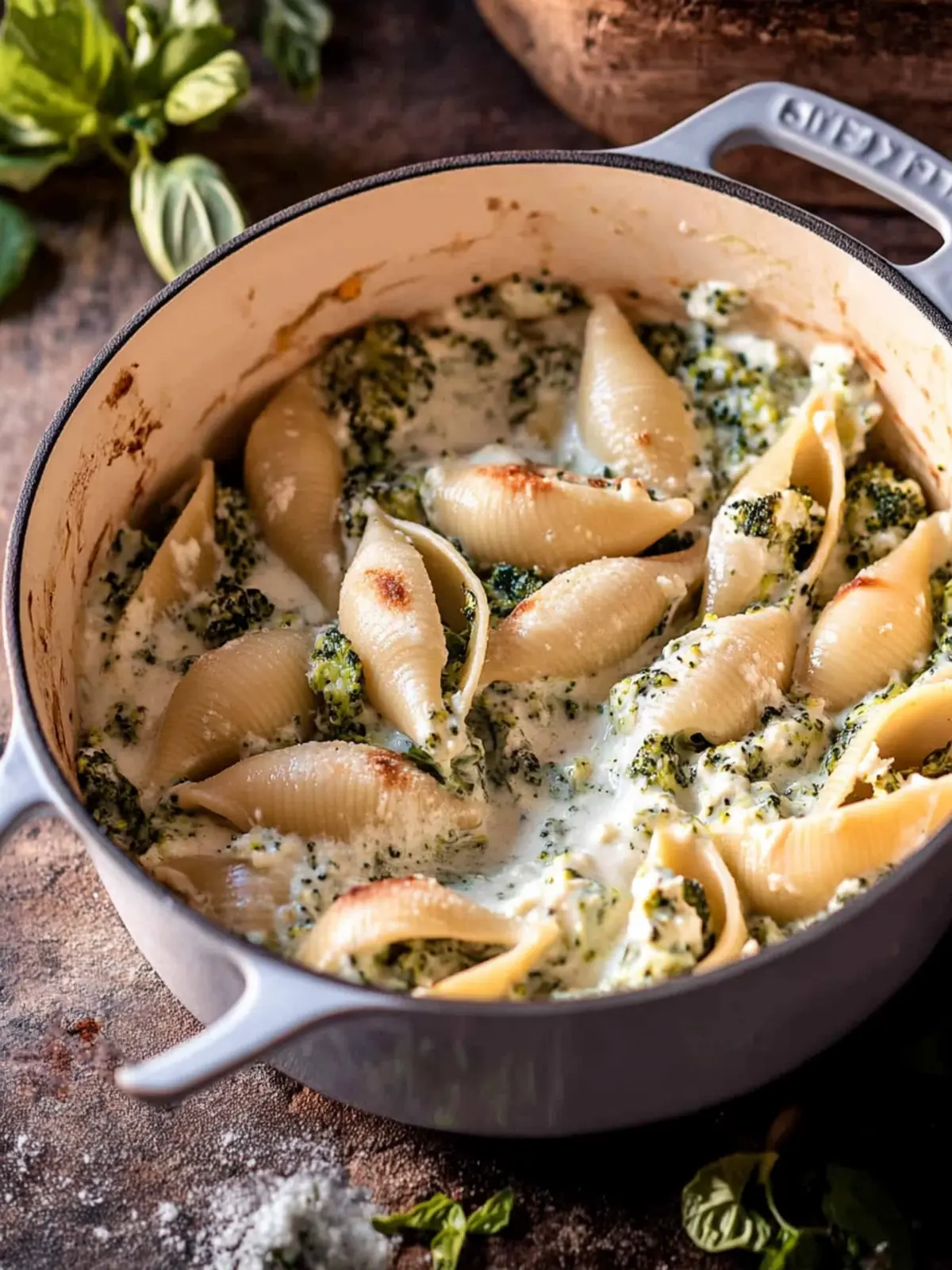 One Pot Spinach Broccoli Ricotta Stuffed Shells Bliss 4 One Pot Spinach Broccoli Ricotta Stuffed Shells