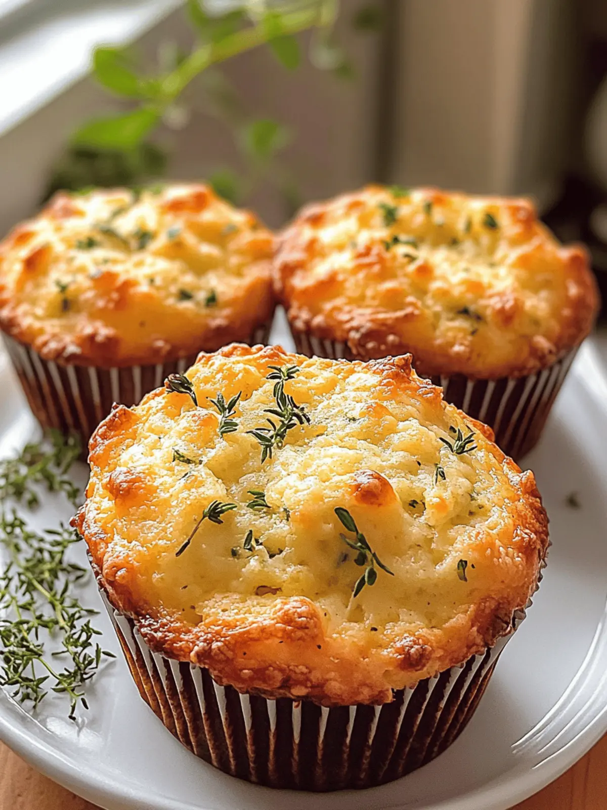Delicious Cheese and Herb Muffins You ll Love for Any Snack 3 Delicious Cheese and Herb Muffins
