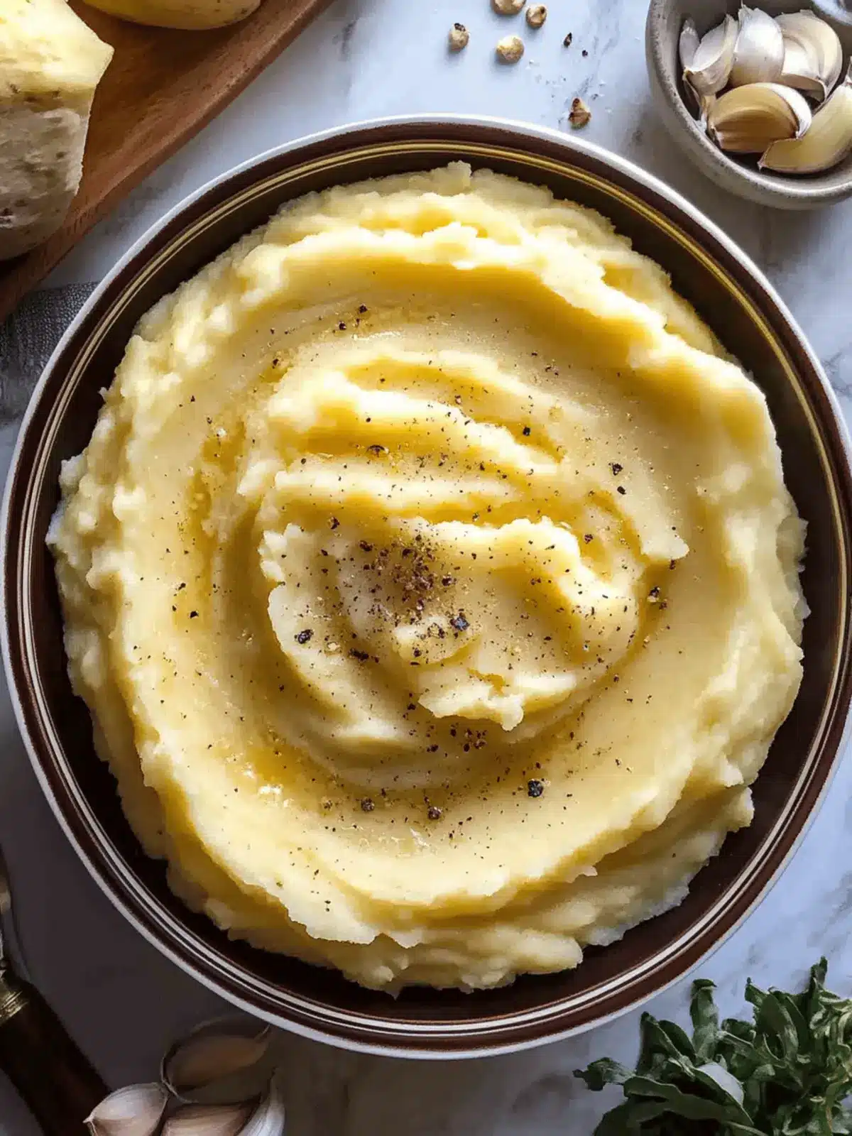 Creamy Garlic Mashed Potatoes That'll Steal the Show 4 Garlic Mashed Potatoes