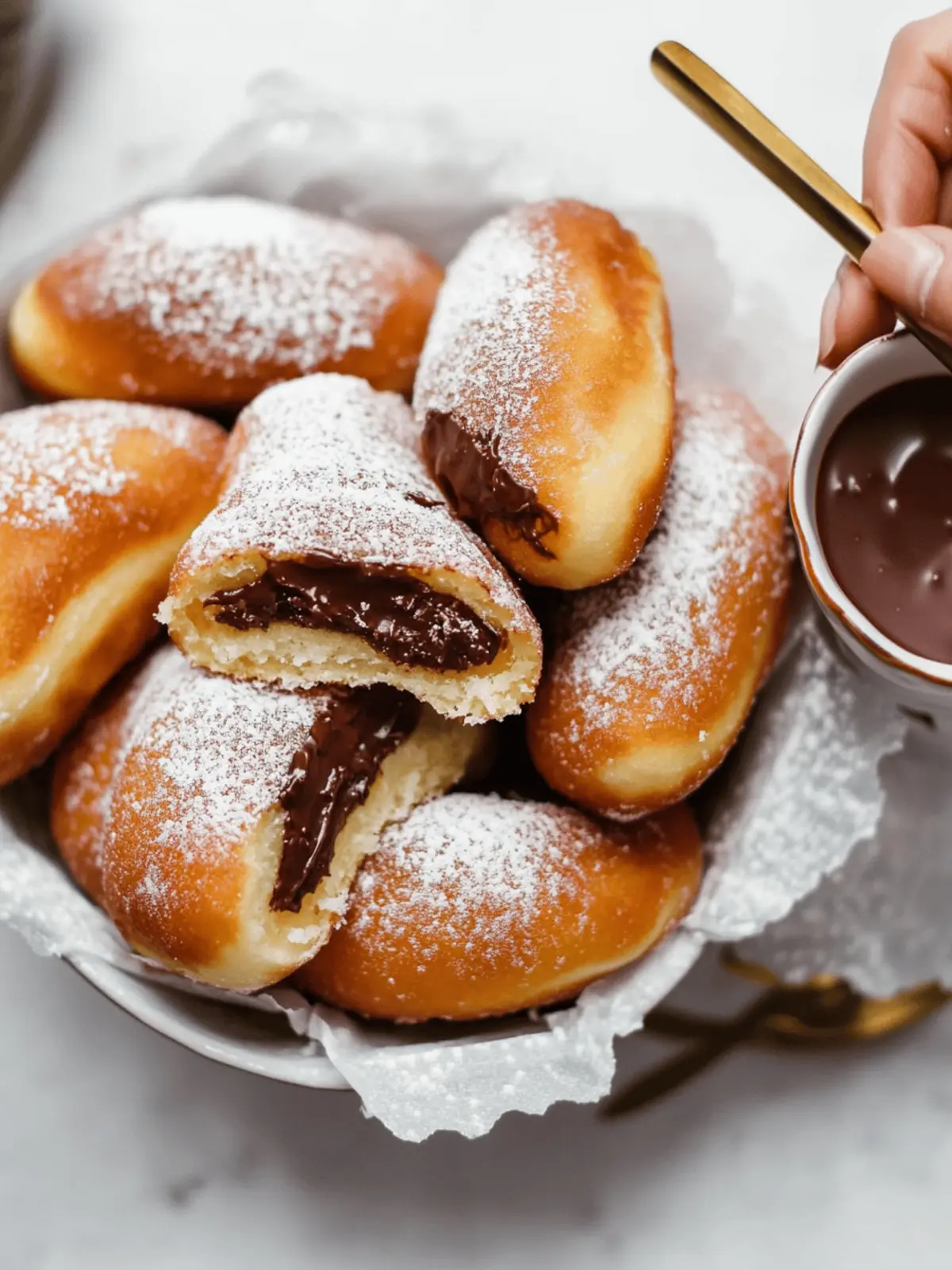 Sugar Donuts Filled With Chocolate for Ultimate Comfort Bites 2 Sugar Donuts Filled With Chocolate