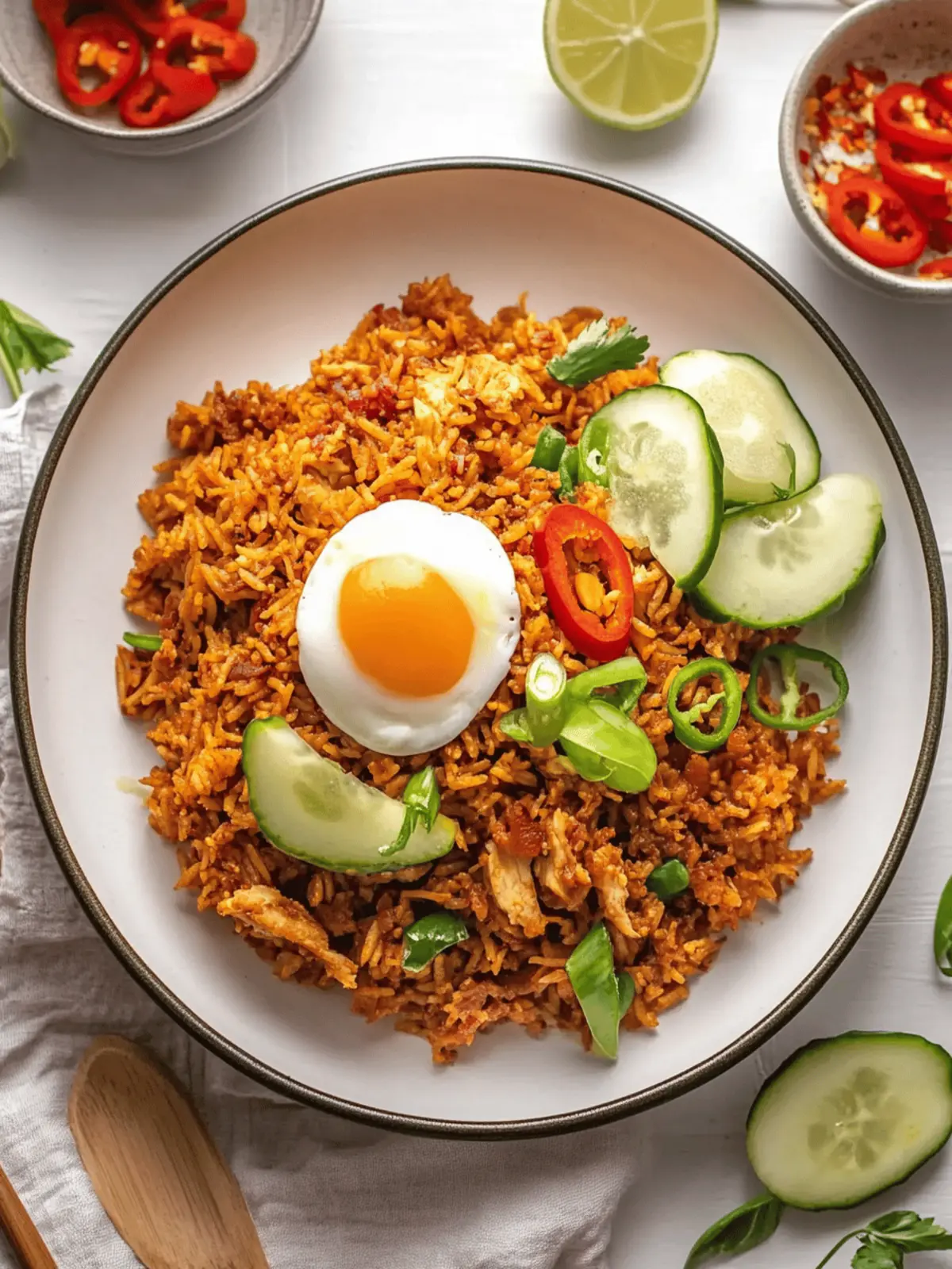 Savory Nasi Goreng: Quick & Easy Indonesian Fried Rice 3 Nasi Goreng (Indonesian Fried Rice)