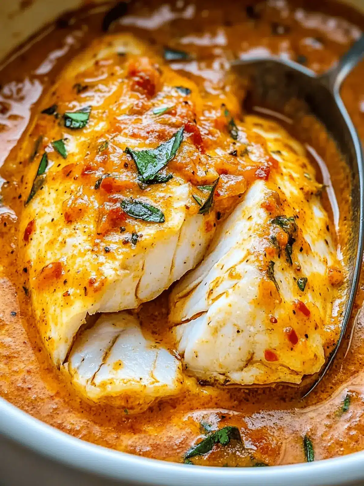 Delicious Tilapia in Roasted Pepper Sauce for Home Chefs 4 Tilapia in Roasted Pepper Sauce