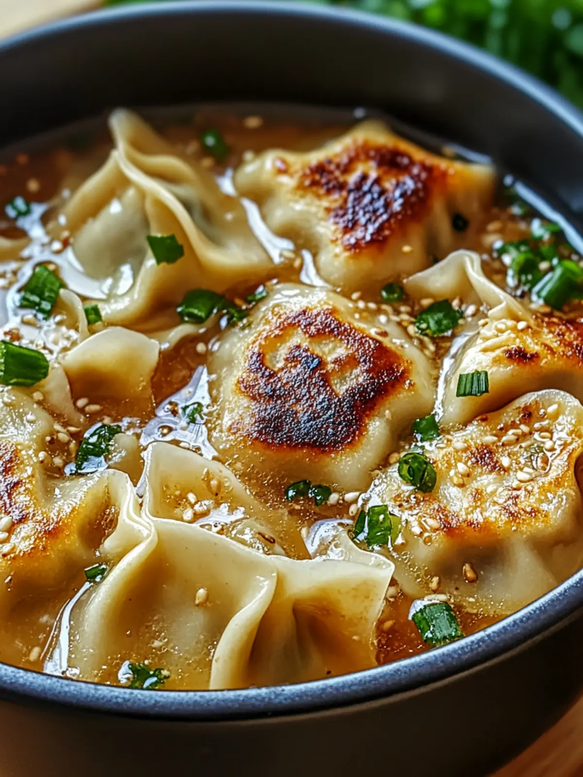 Savor Homemade Potsticker Soup in Just 25 Minutes 3 Potsticker Soup