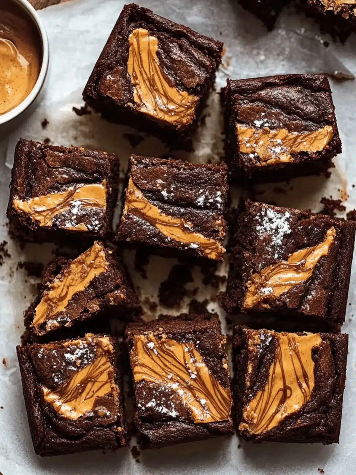 Peanut Butter Stuffed Brownies That Will Melt Your Heart 4 Peanut Butter Stuffed Brownies