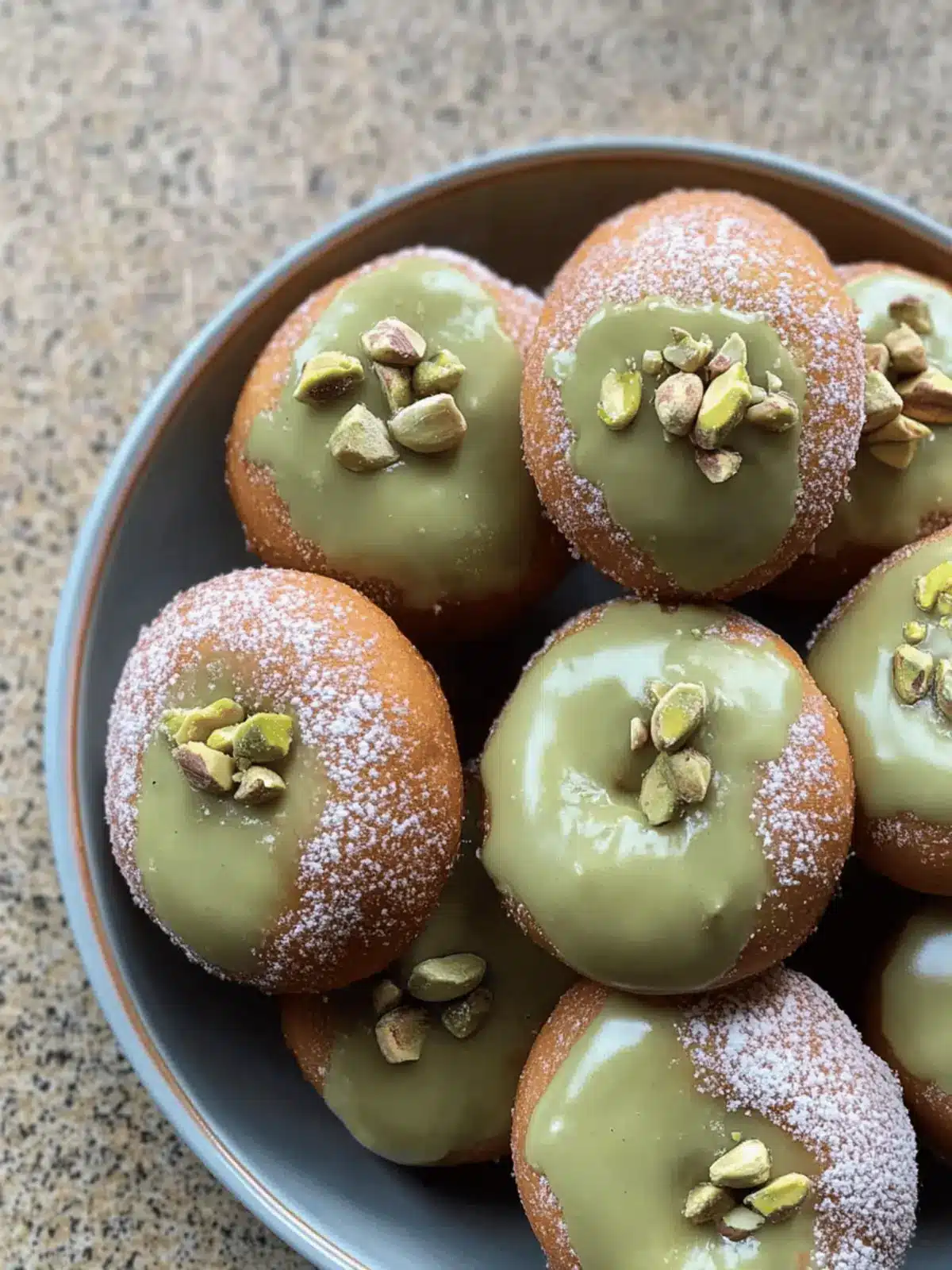 Fluffy Pistachio Doughnuts That Will Wow Your Taste Buds 4 Pistachio Doughnuts