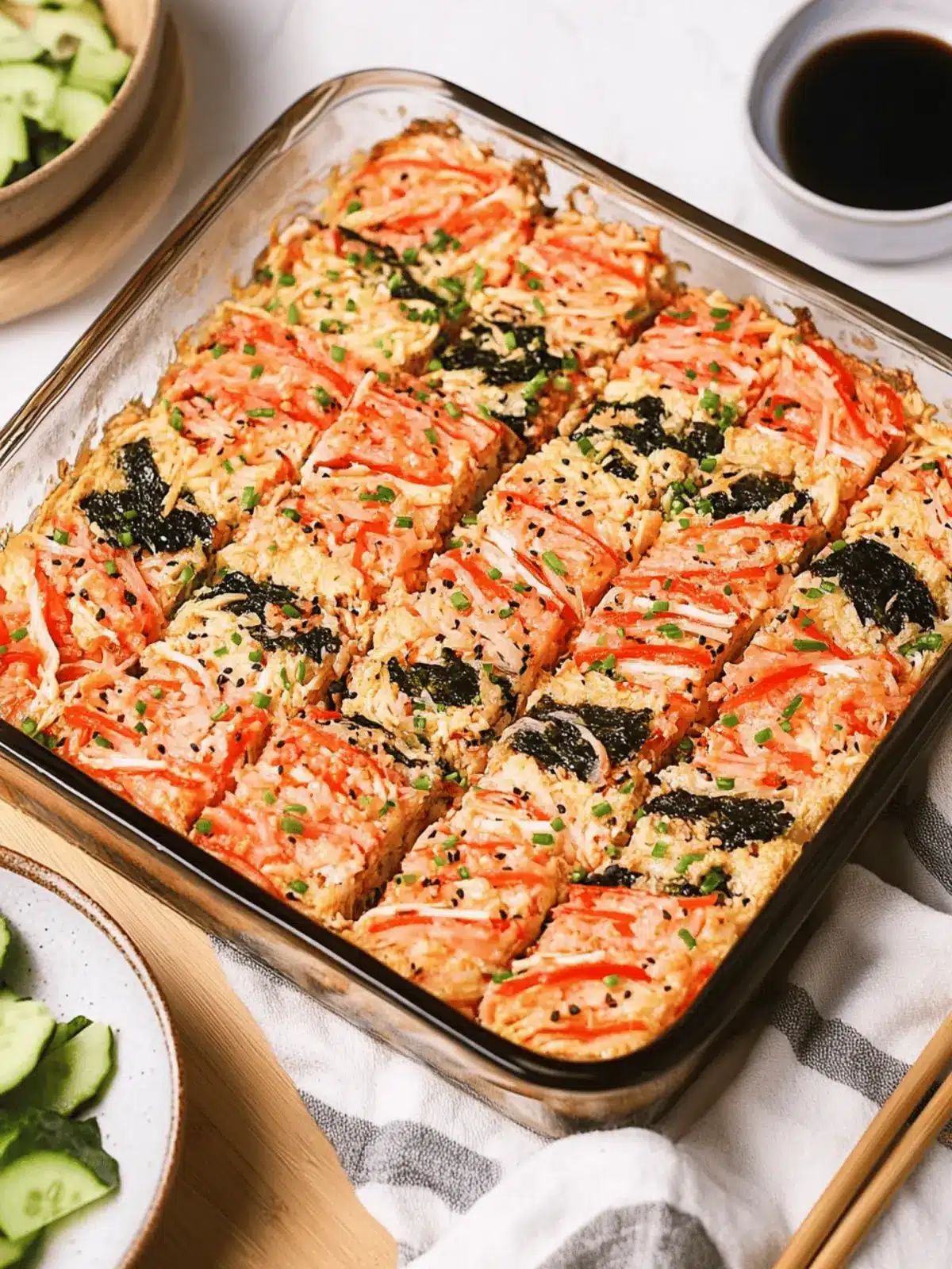 Irresistible Sushi Bake That Will Wow Your Dinner Guests 4 Sushi Bake