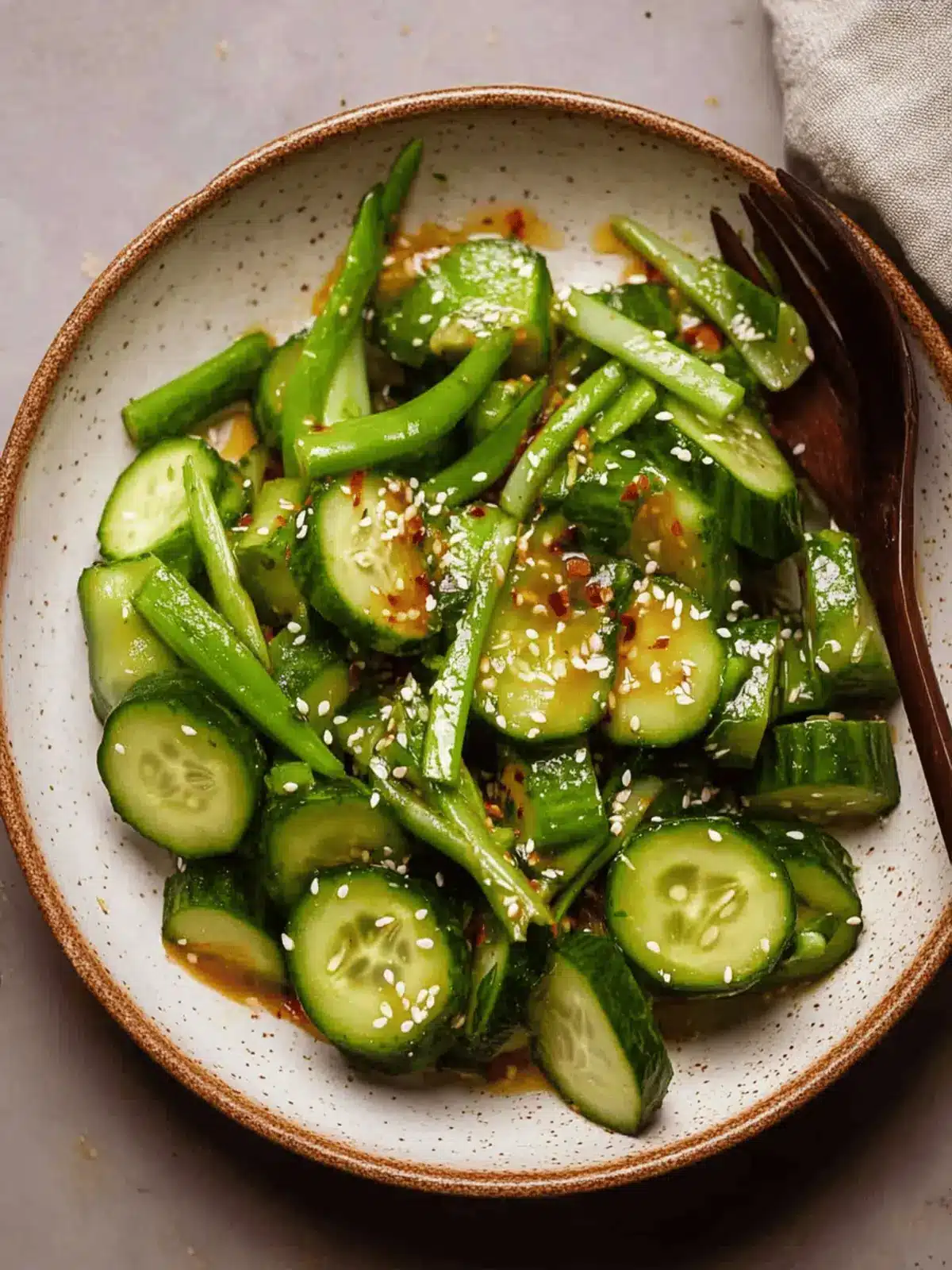 Zesty Spicy Cucumber Salad for a Refreshing Crunch 3 Spicy Cucumber Salad