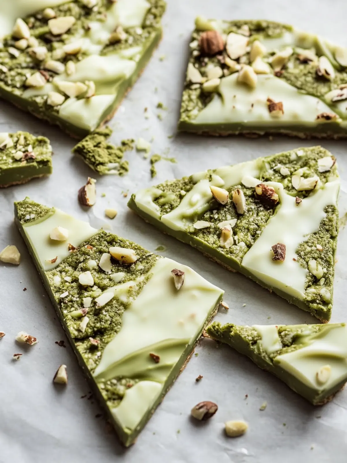 Delicious Matcha White Chocolate Crunch Bark You ll Love 4 Matcha White Chocolate Crunch Bark