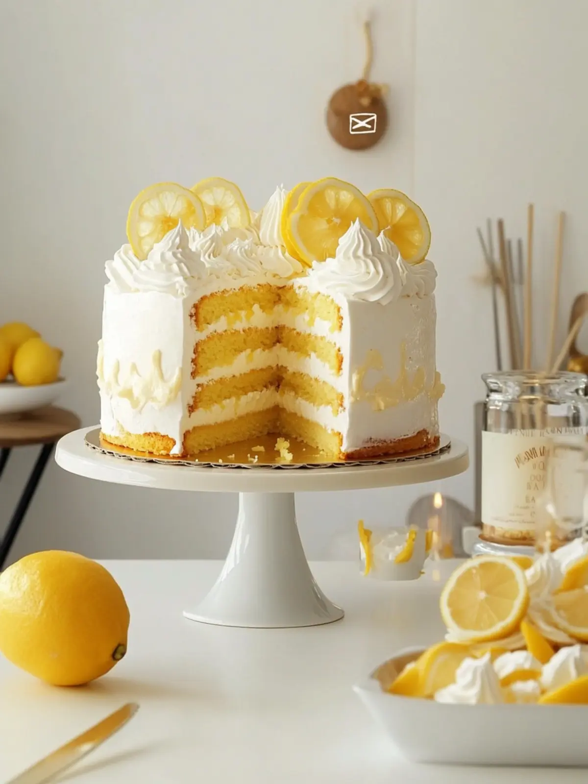 Zesty Vegan Lemon Meringue Cake That Will Wow Your Taste Buds 4 Vegan Lemon Meringue Cake