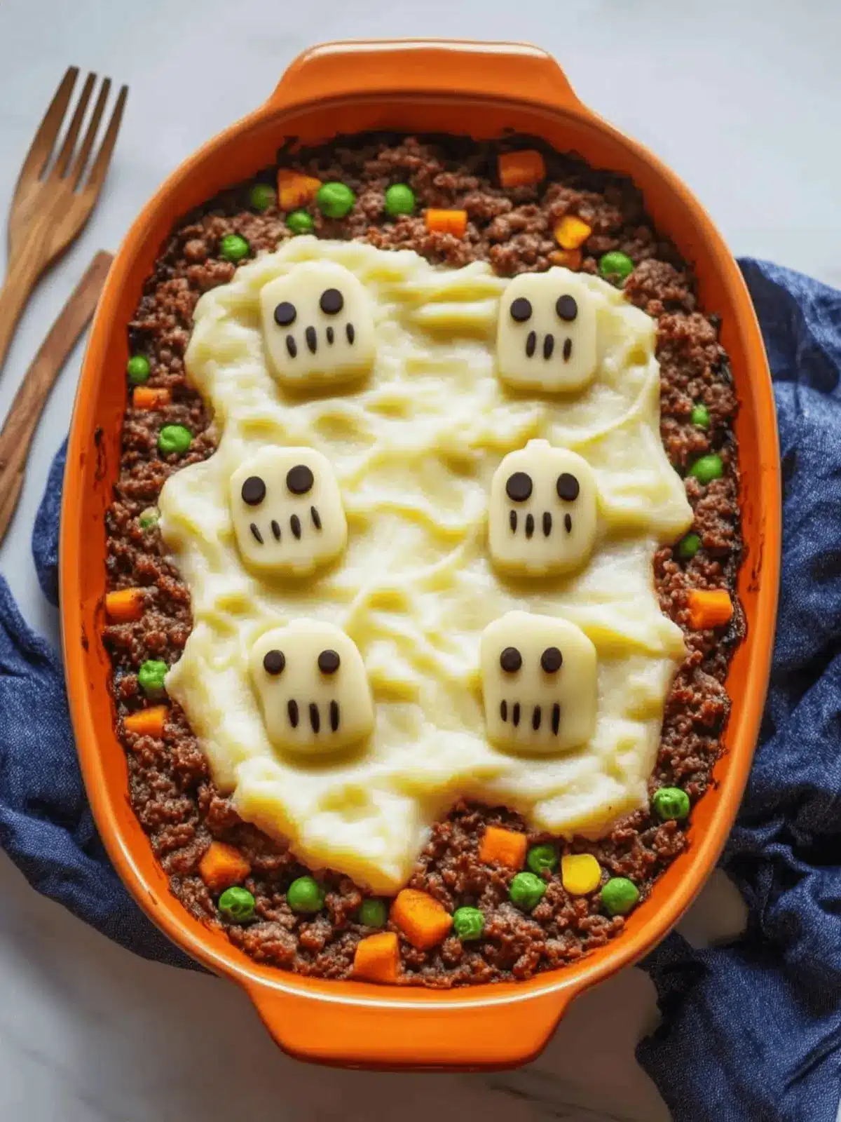 Creepy Shepherd s Pie: Halloween Fun with Ghost Potatoes 2 Creepy Shepherd s Pie