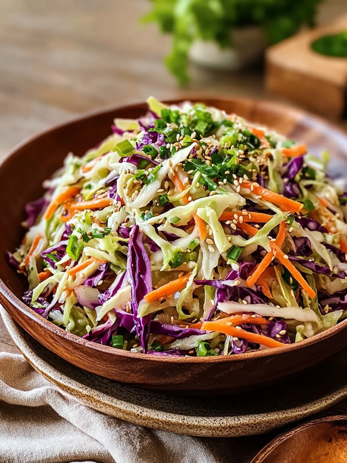 Delicious Asian Cabbage Slaw That Brightens Any Meal 2 Asian Cabbage Slaw