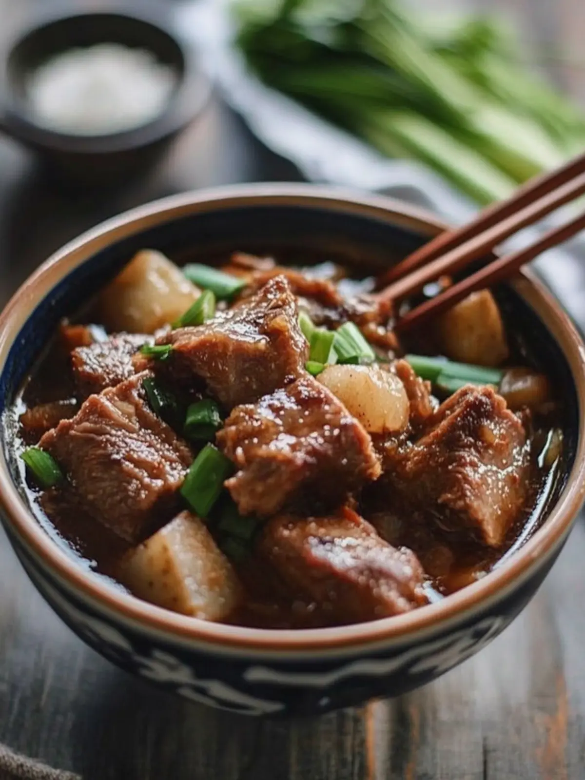 Savory Braised Pork Ribs and Taro Stew for Comforting Meals 2 Braised Pork Ribs and Taro Stew