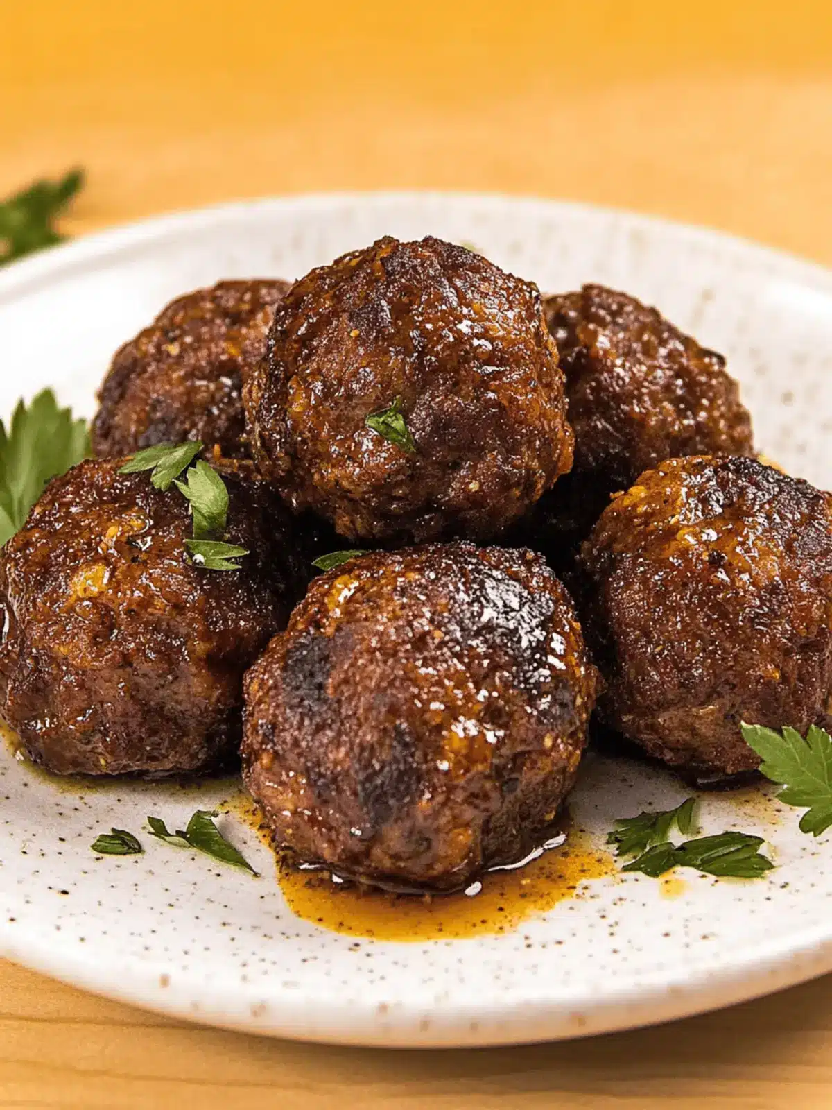 Savory Bison Meatballs with Cranberries and Wild Rice Bliss 4 Bison Meatballs