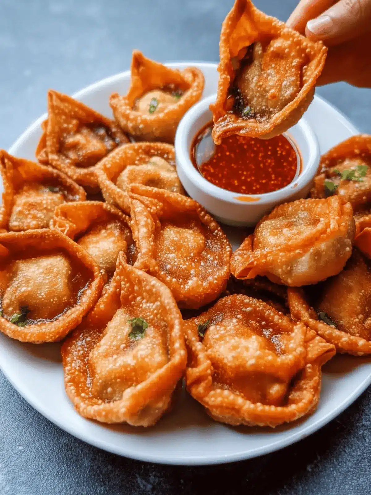 Crispy Curry Vegetable Wontons: Crispy Perfection Awaits! 4 Crispy Curry Vegetable Wontons