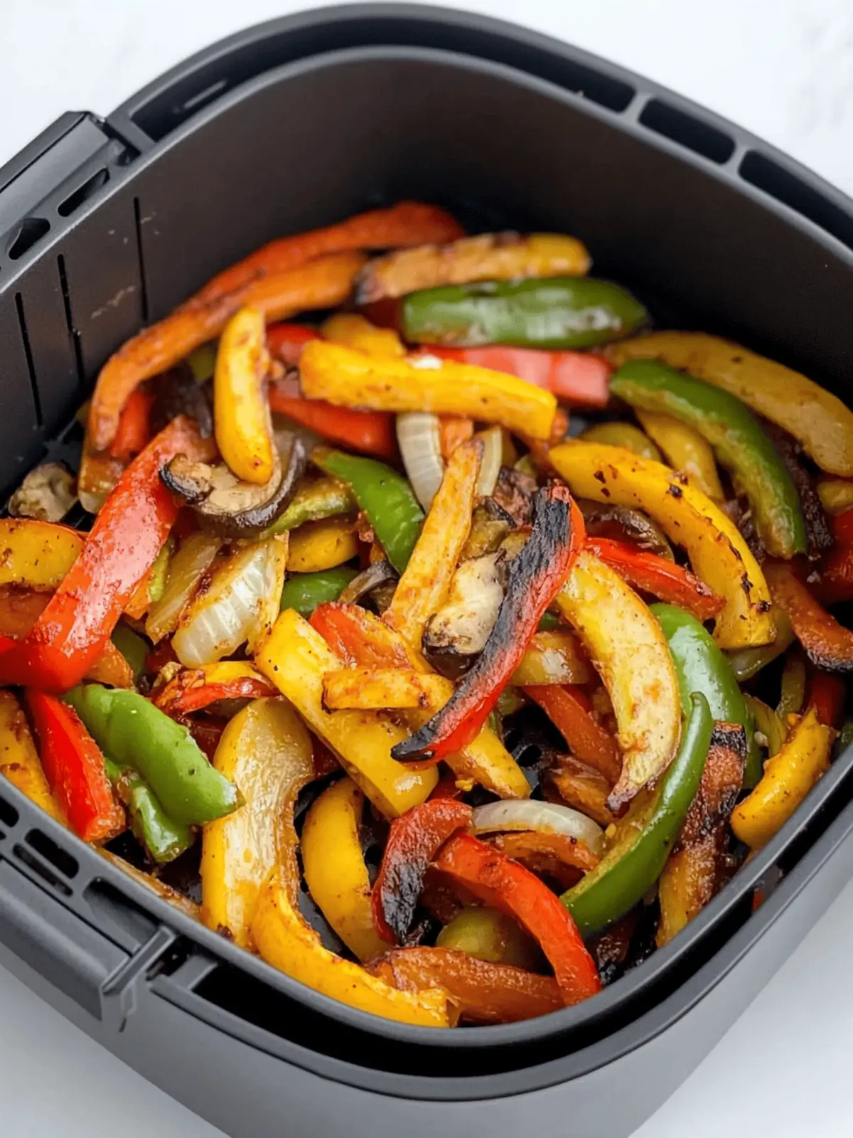 Air Fryer Fajita Veggies that Burst with Flavor in Minutes 4 Air Fryer Fajita Veggies
