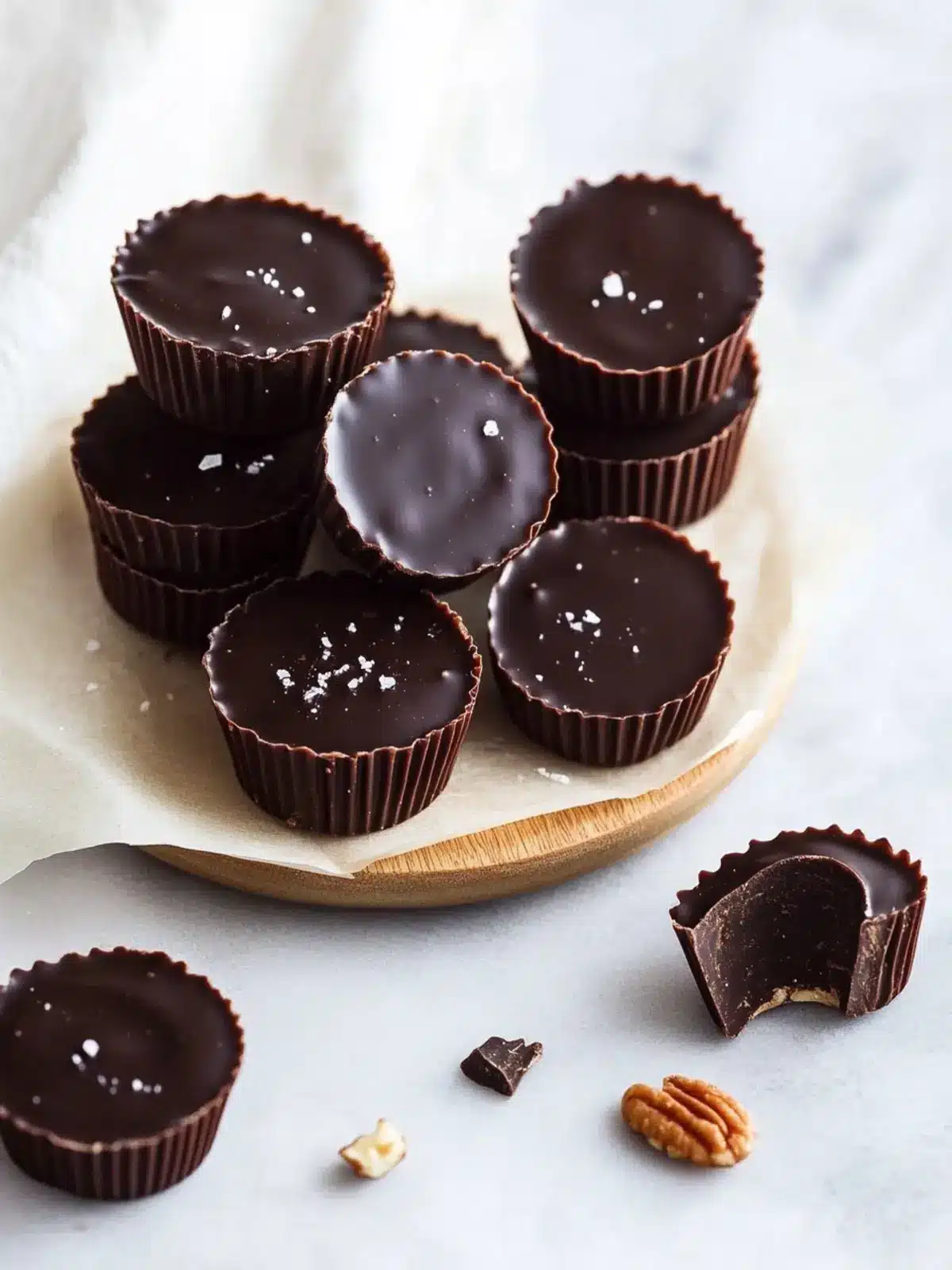 Healthy Homemade Dark Chocolate Peanut Butter Cups You ll Love 4 Healthy Homemade Dark Chocolate Peanut Butter Cups