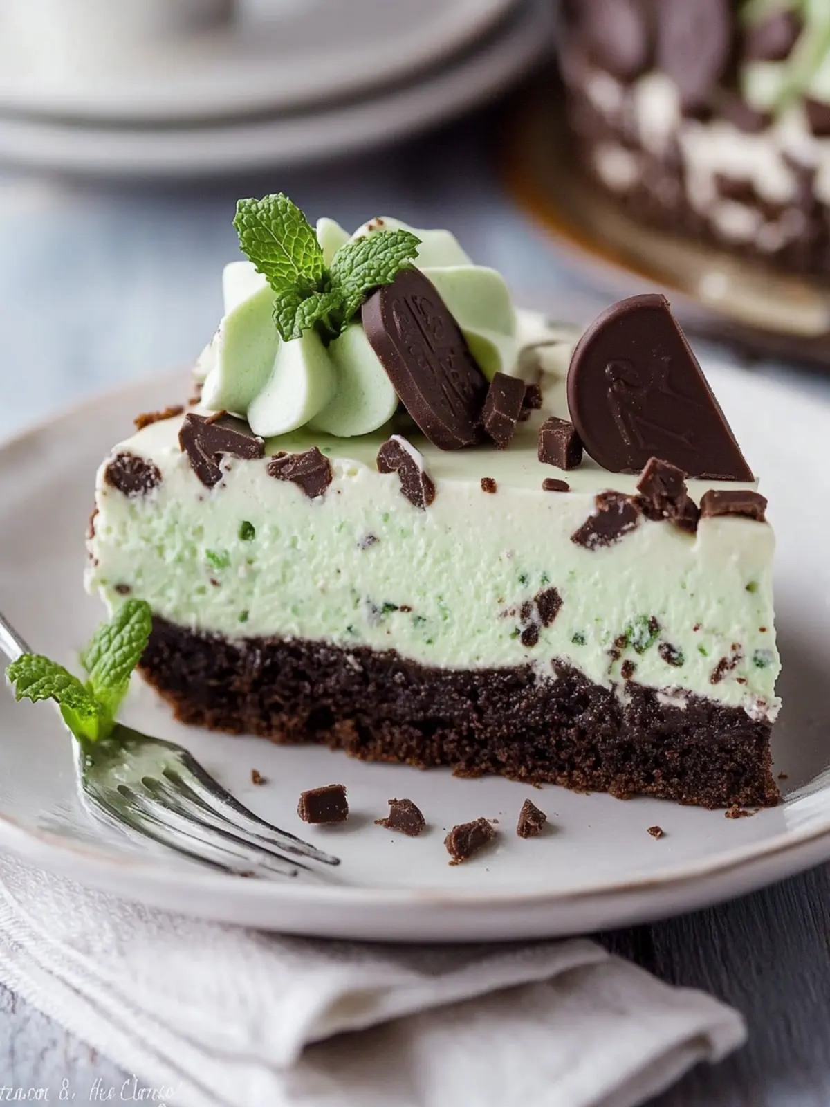 Decadent Thin Mint Cheesecake That'll Wow Your Guests 3 Thin Mint Cheesecake