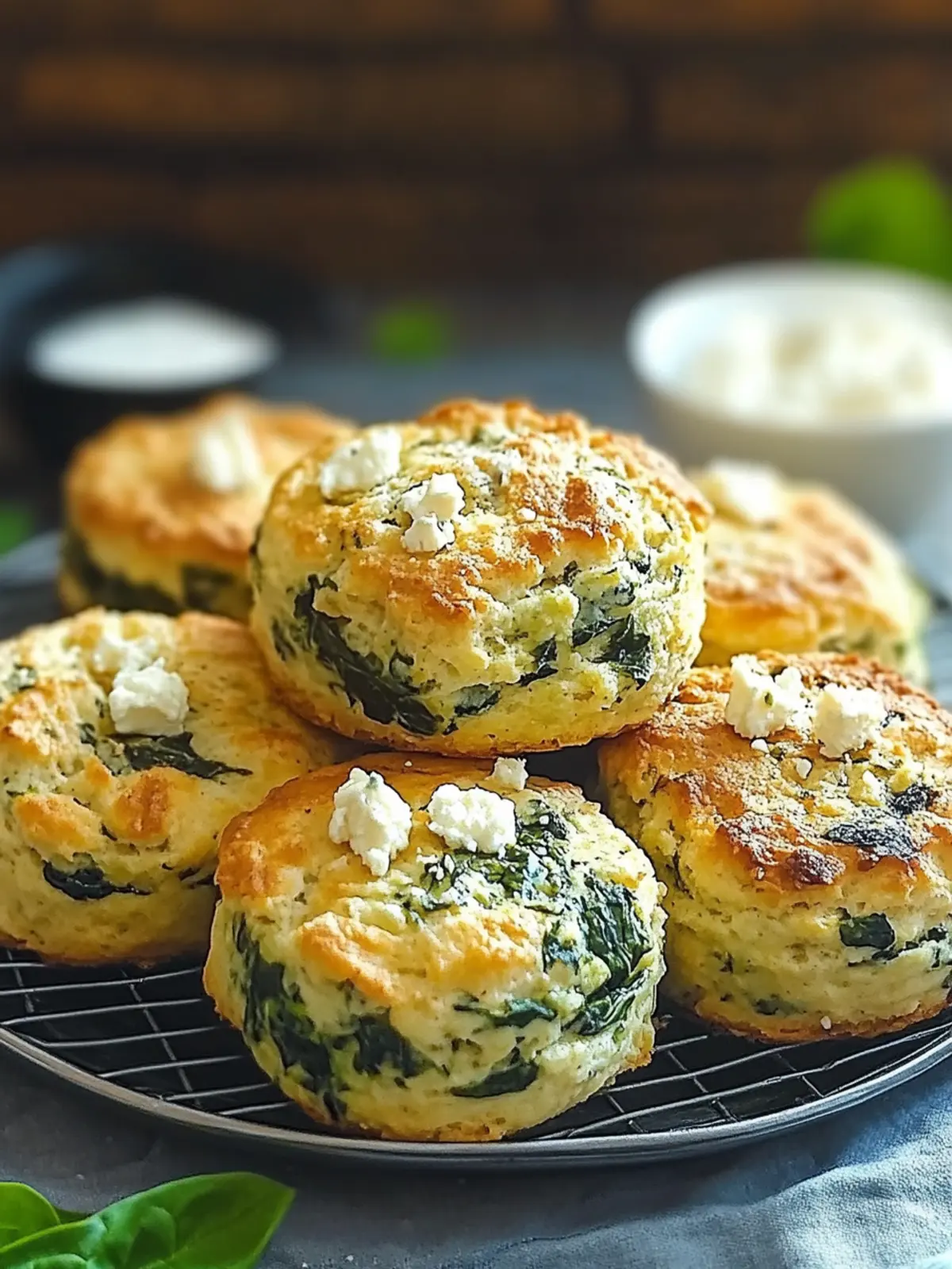 Spinach and Feta High-Protein Breakfast Biscuits You ll Love 4 Spinach and Feta High-Protein Breakfast Biscuits