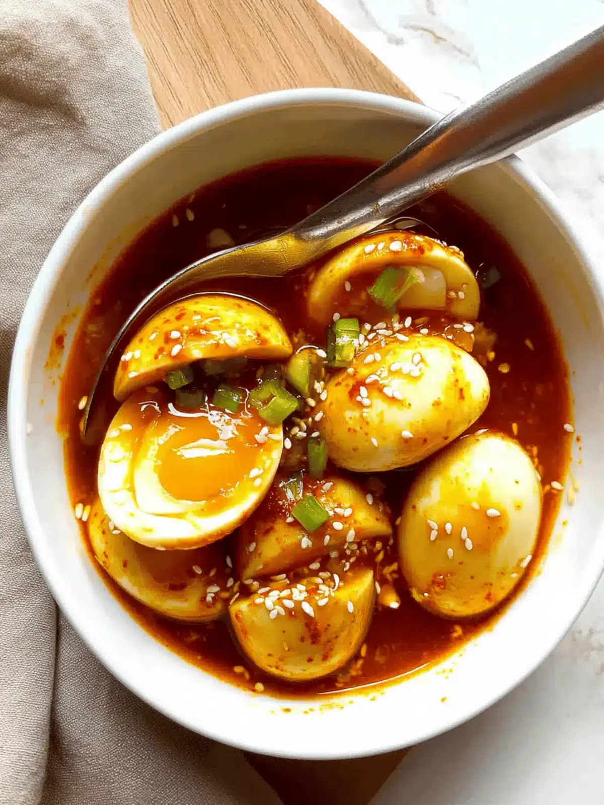 Spicy Gochujang Eggs: Elevate Your Breakfast Game Today 4 Spicy Gochujang Eggs