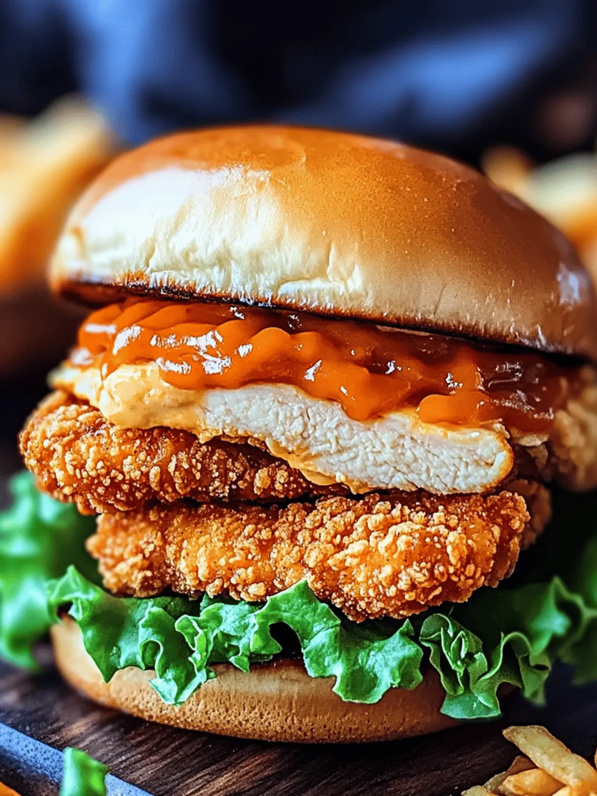 Savor the Flavor: Spicy Crispy Chicken Burger Bliss 2 Spicy Crispy Chicken Burger