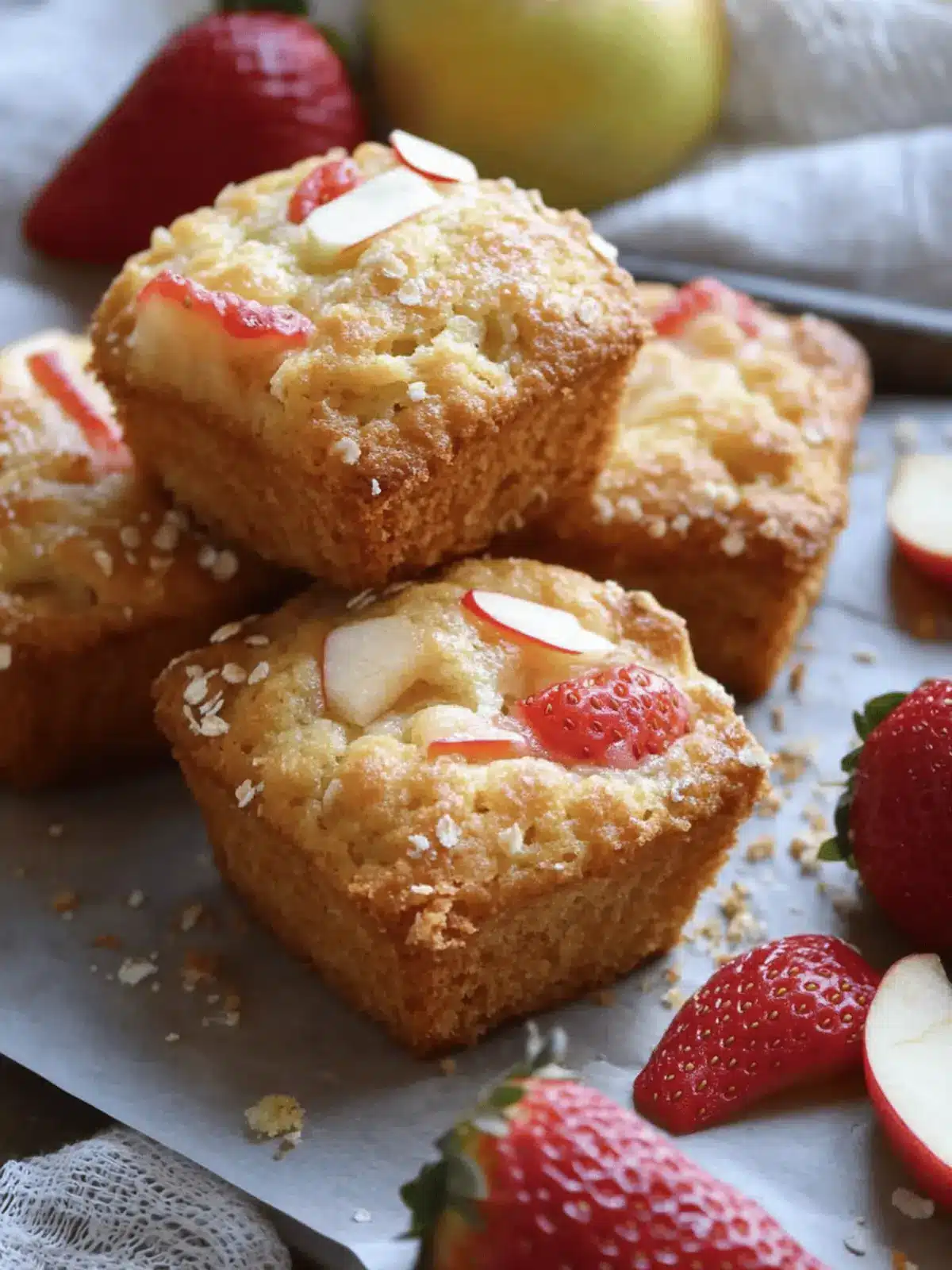 Strawberry and Apple Muffin Recipe for a Cozy Morning Treat 3 Strawberry and Apple Muffin Recipe for a Cozy Morning Treat