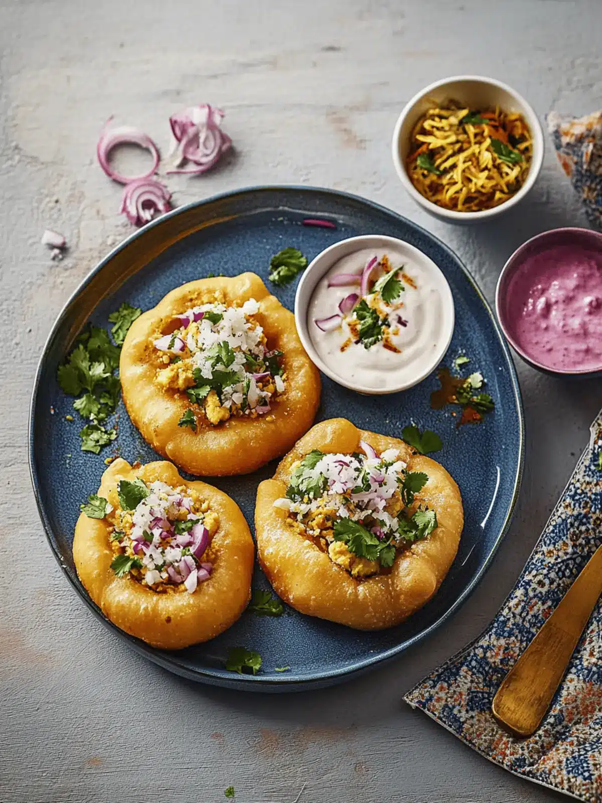 Crispy Kachori Chaat: Irresistible Snack for Any Craving 2 Kachori chaat