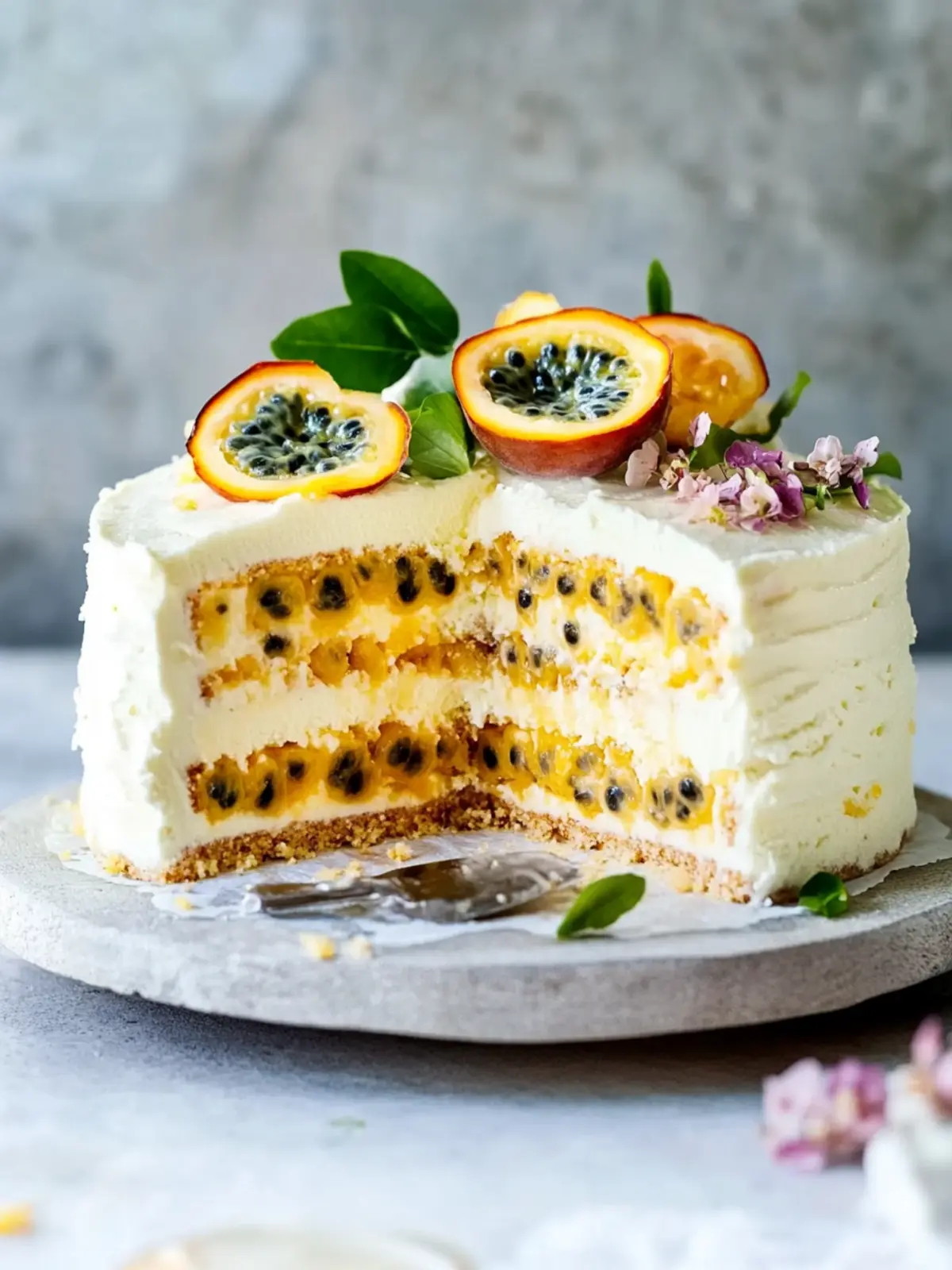 Indulge in Nigella Passionfruit Ice Cream Cake Magic 4 Nigella Passionfruit Ice Cream Cake