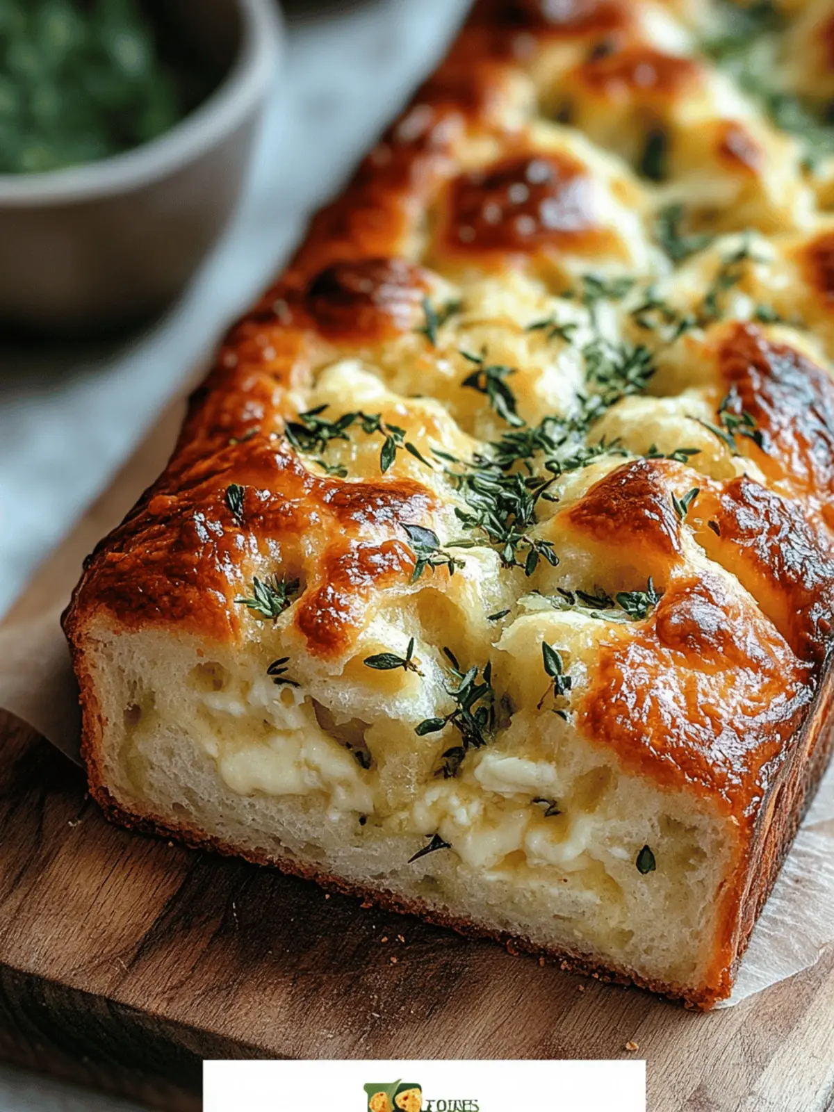 Cheese, Herb & Garlic Quick Bread No Yeast for Cozy Days 4 Cheese, Herb & Garlic Quick Bread (No Yeast)