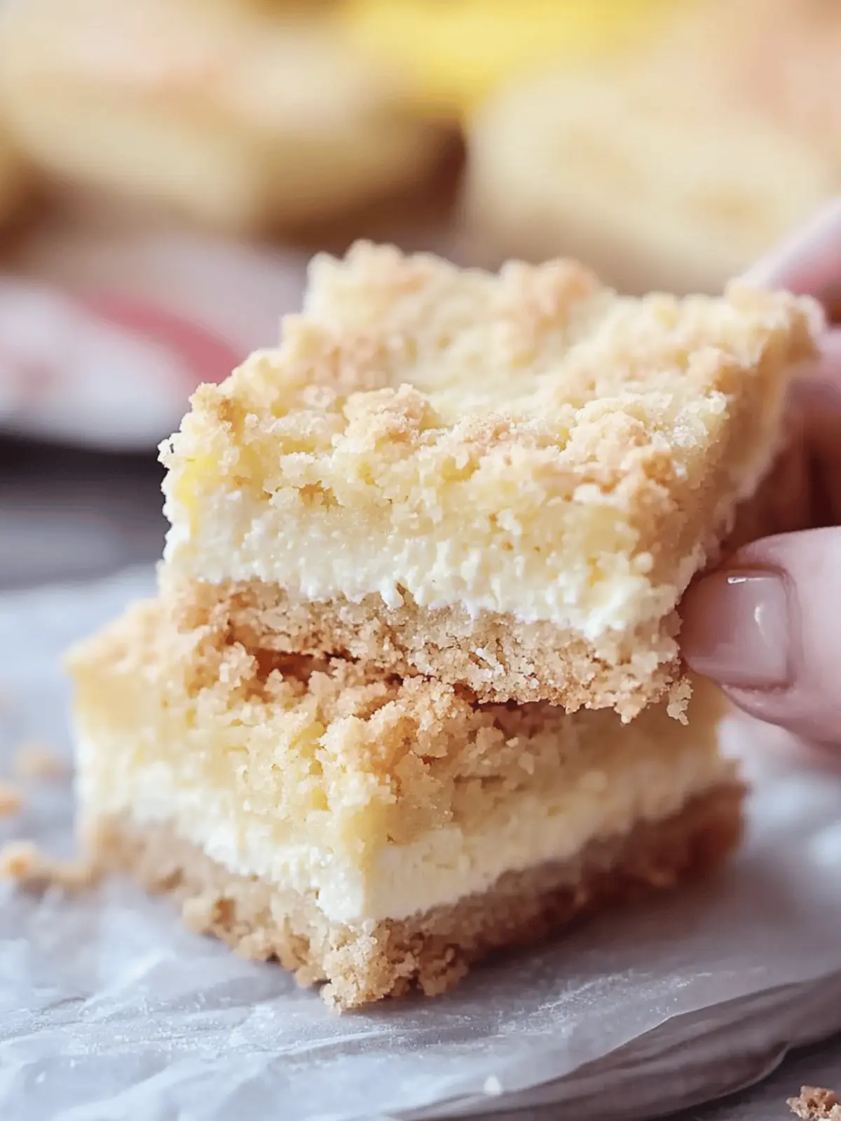 Irresistible Ricotta Crumb Bars - Pure Comfort in Every Bite 4 Irresistible Ricotta Crumb Bars - Pure Comfort in Every Bite