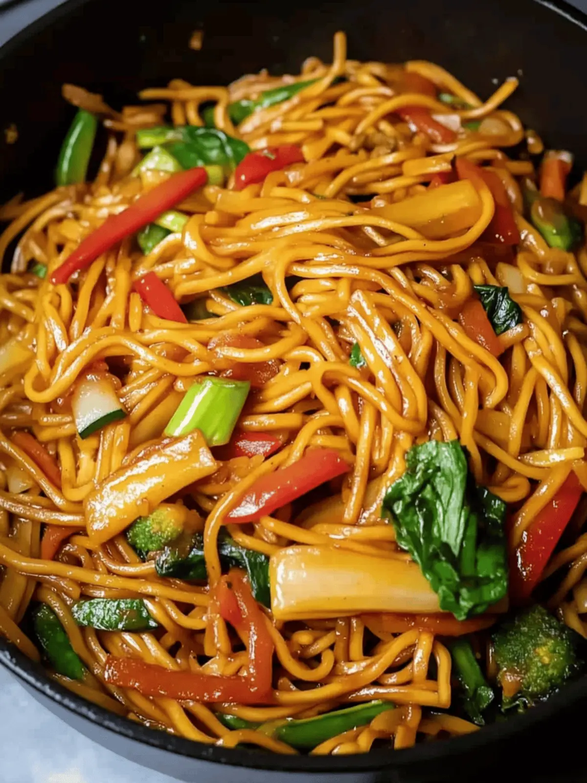 15-Minute Vegan Veggie Lo Mein: Quick, Wholesome Flavor Fix 4 Vegan Veggie Lo Mein