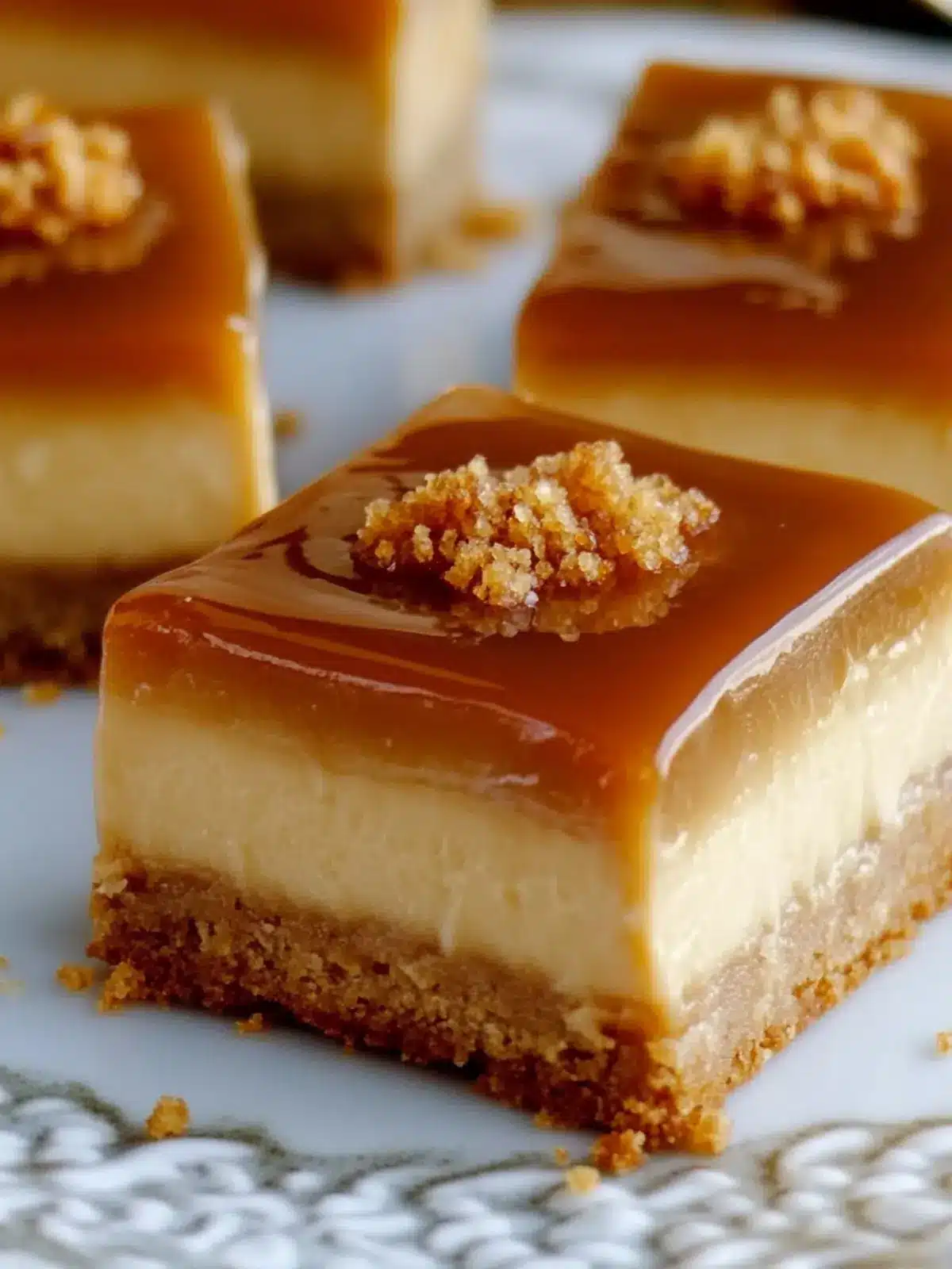 Delicious Dulce de Leche Cheesecake Bars for Sweet Cravings 2 Dulce de Leche Cheesecake Bars