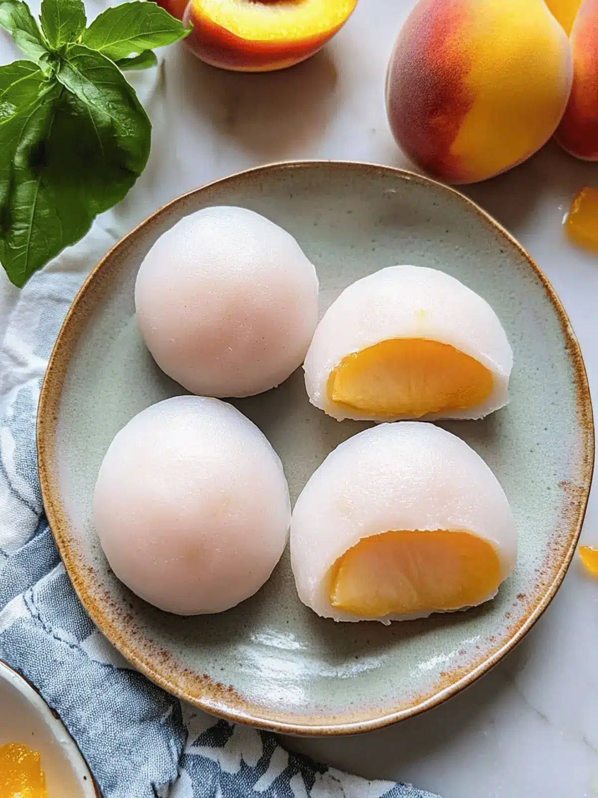 Delightful Whole Peach Mochi Recipe to Satisfy Your Cravings 4 Whole Peach Mochi Recipe