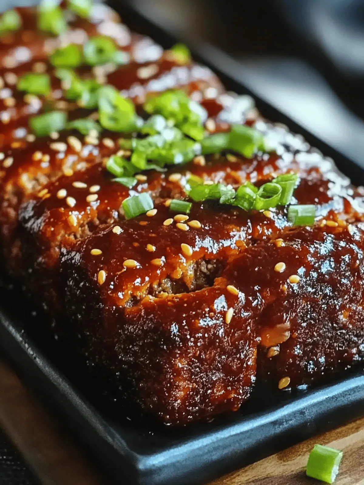 Sweet & Spicy Korean BBQ Meatloaf You'll Crave Every Night 2 Sweet & Spicy Korean BBQ Meatloaf