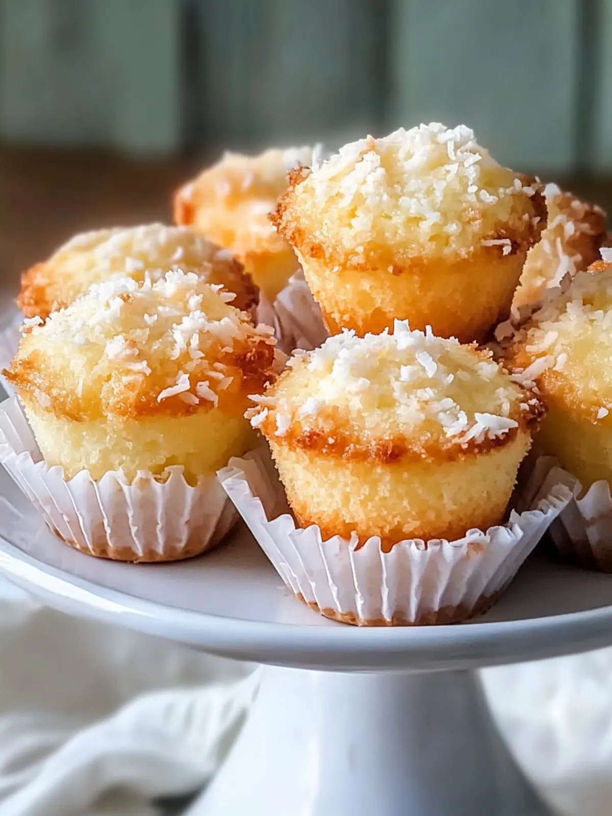 Delicious Portuguese Coconut Cakes to Brighten Your Day 2 Portuguese Coconut Cakes