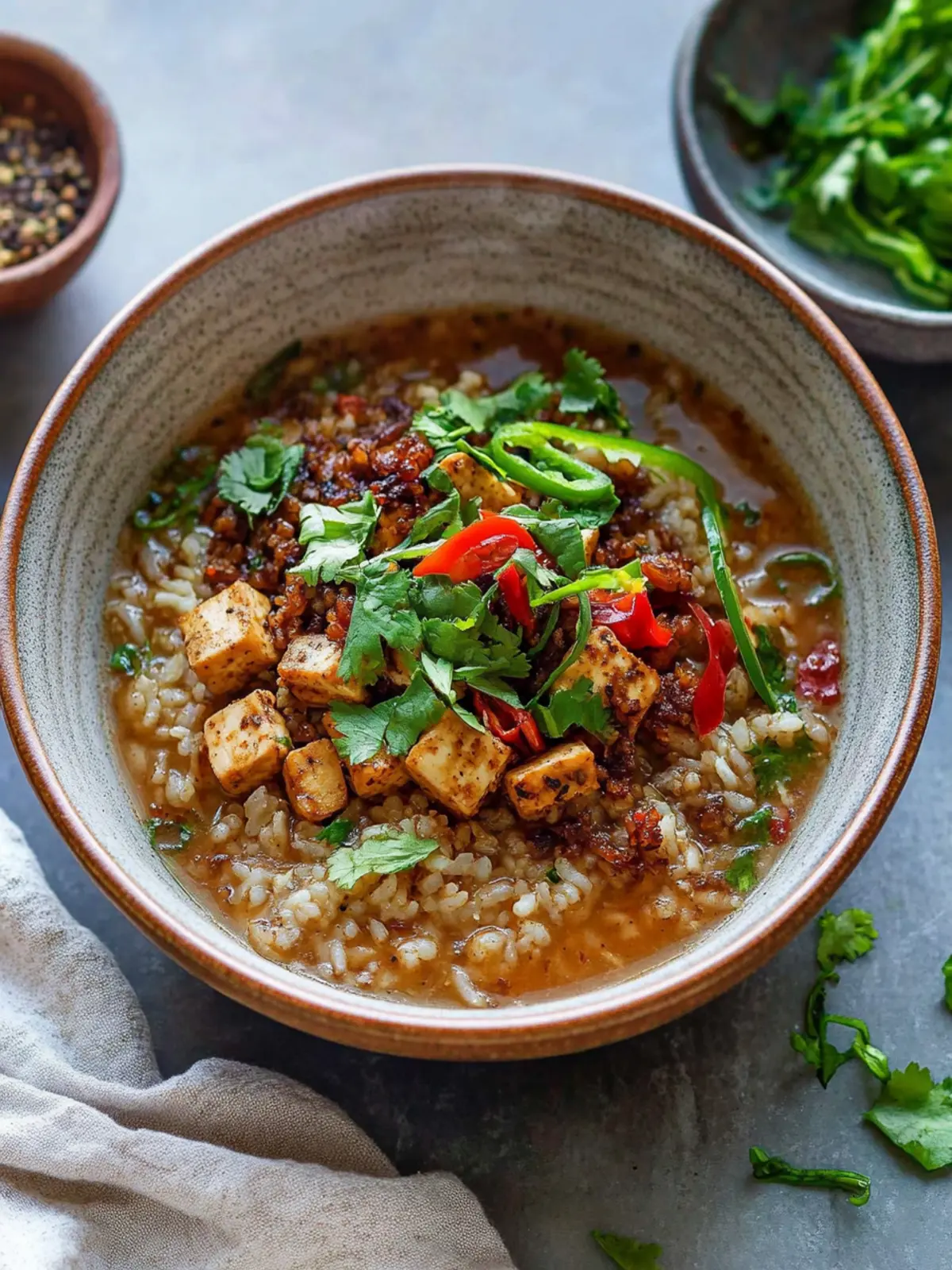 Crispy Cumin-Spiced Tofu and Broth Rice for Cozy Nights 2 Crispy Cumin-Spiced Tofu and Broth Rice