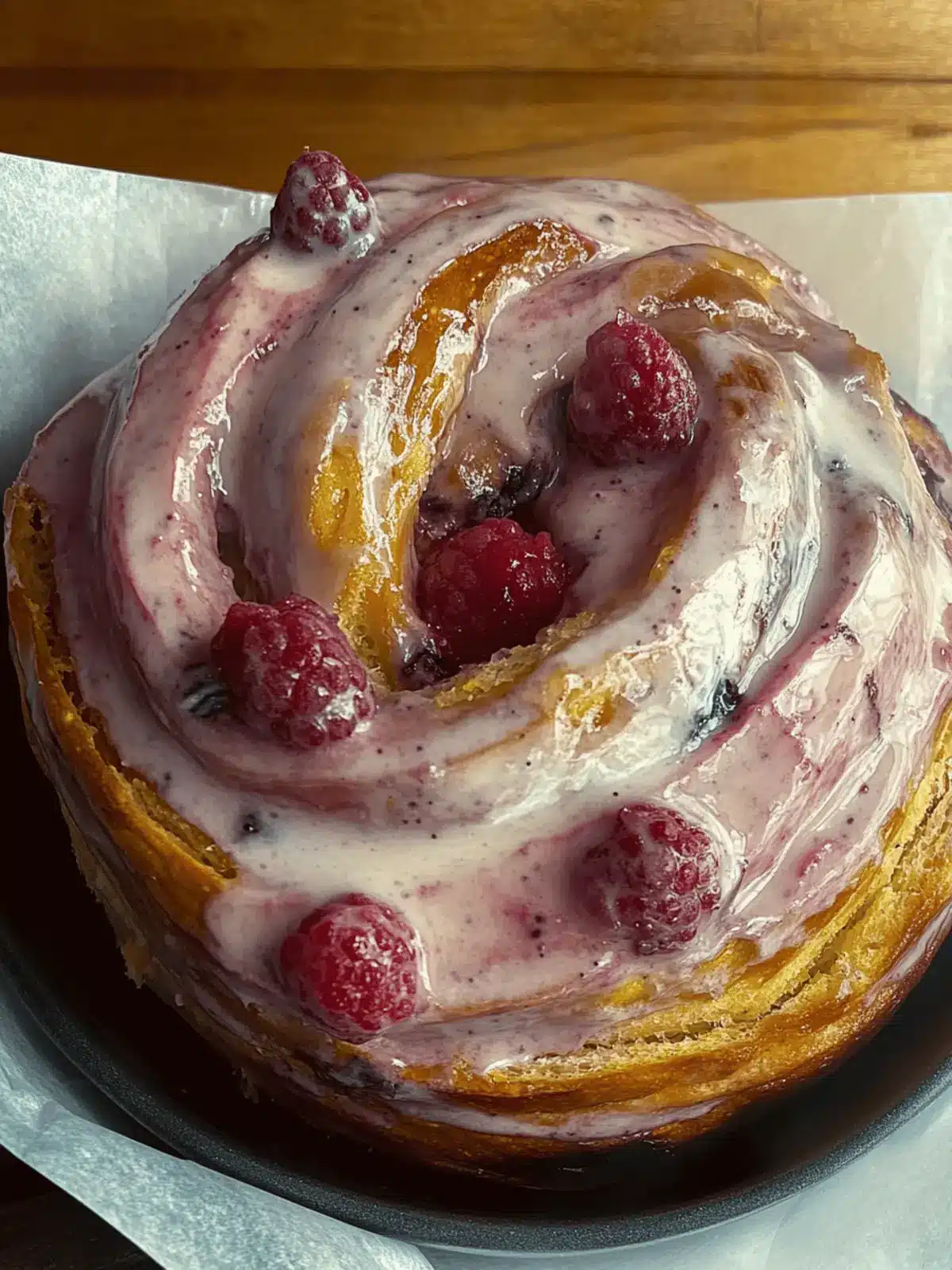 Giant Raspberry Lemon Poppyseed Morning Bun You ll Crave 4 Giant Raspberry Lemon Poppyseed Morning Bun