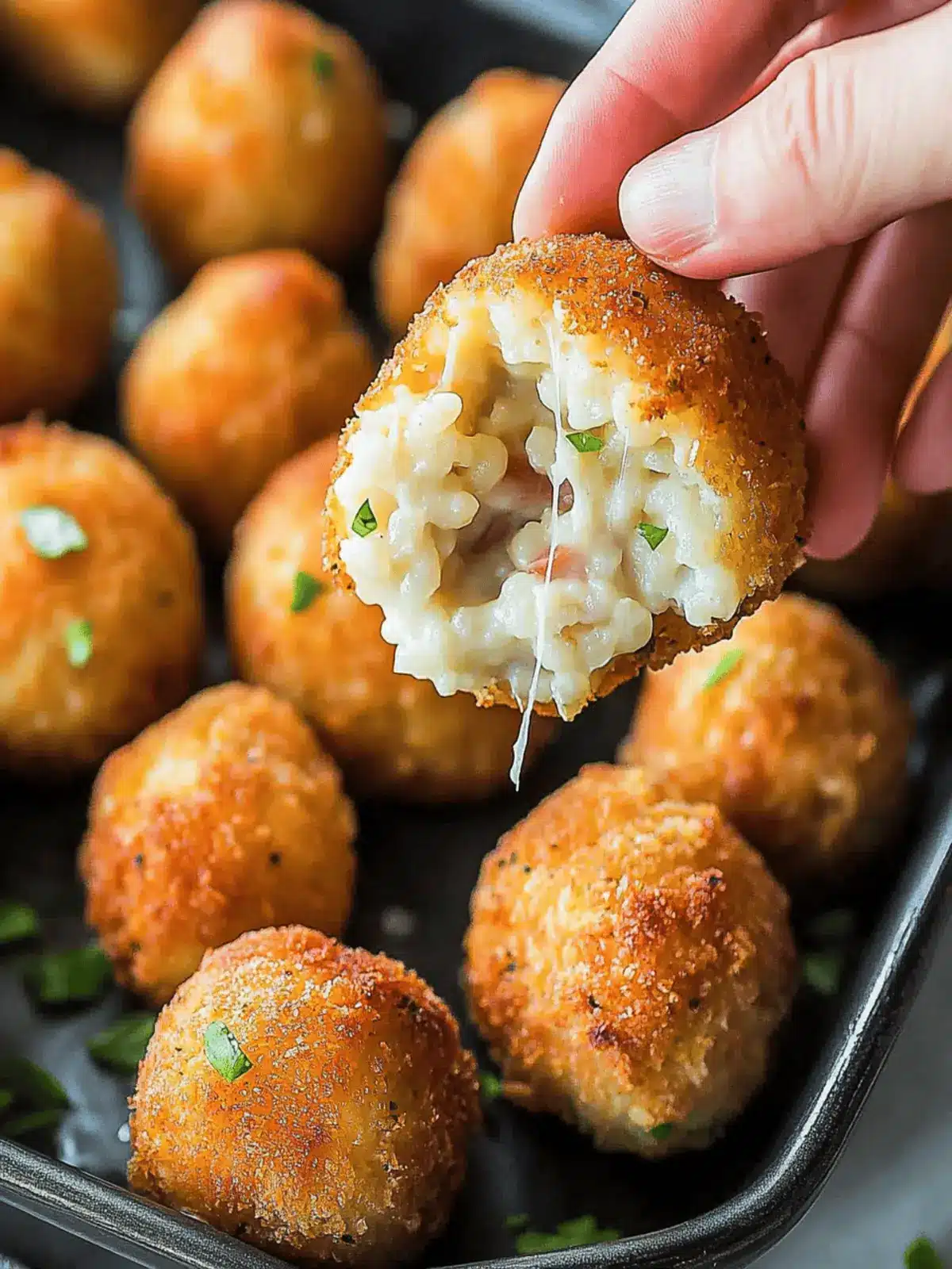 Cheesy Italian Arancini Balls You'll Crave Every Time 4 Cheesy Italian Arancini Balls