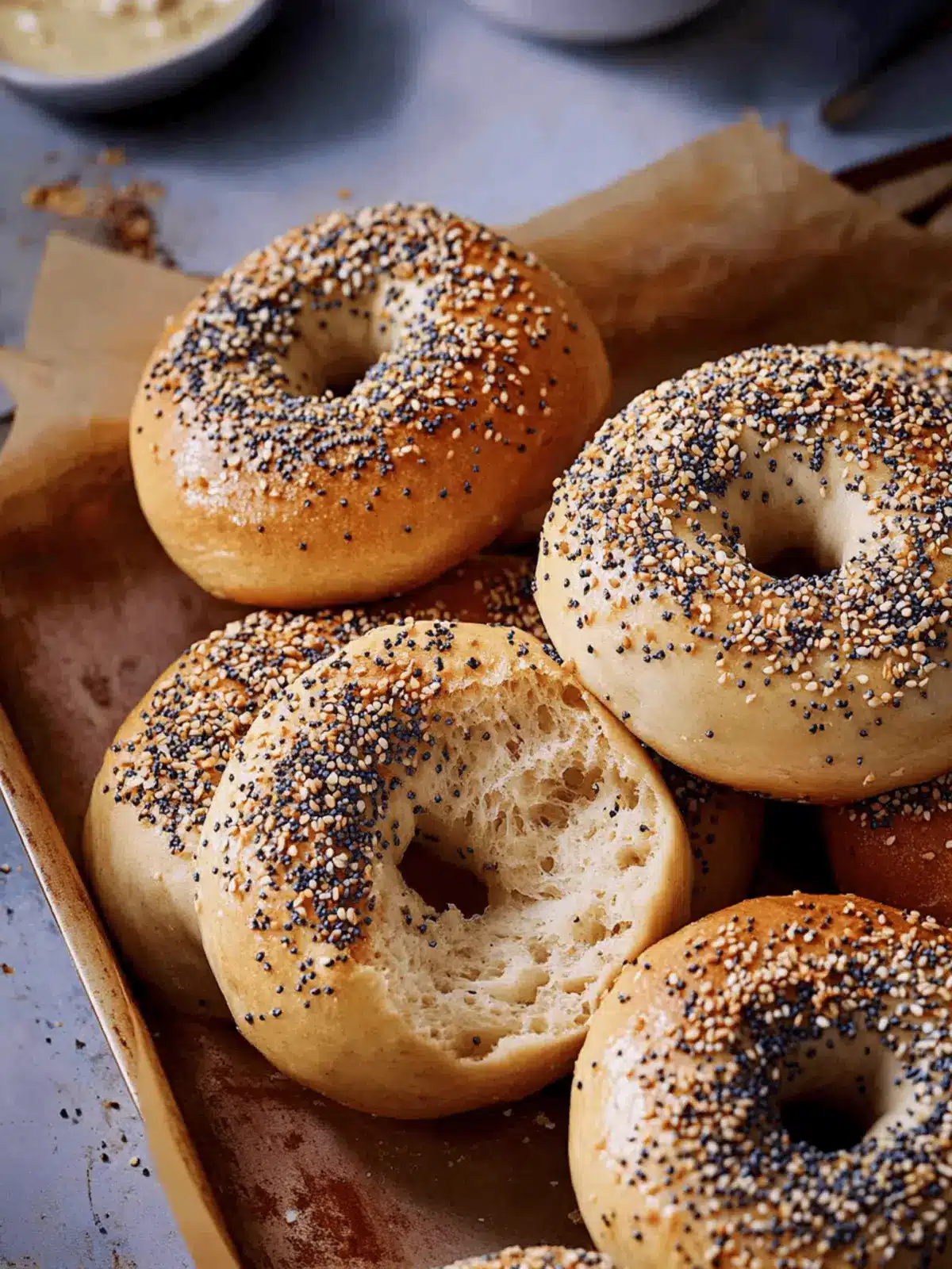 Homemade Sourdough Discard Bagels for the Ultimate Breakfast Treat 3 Sourdough Discard Bagels