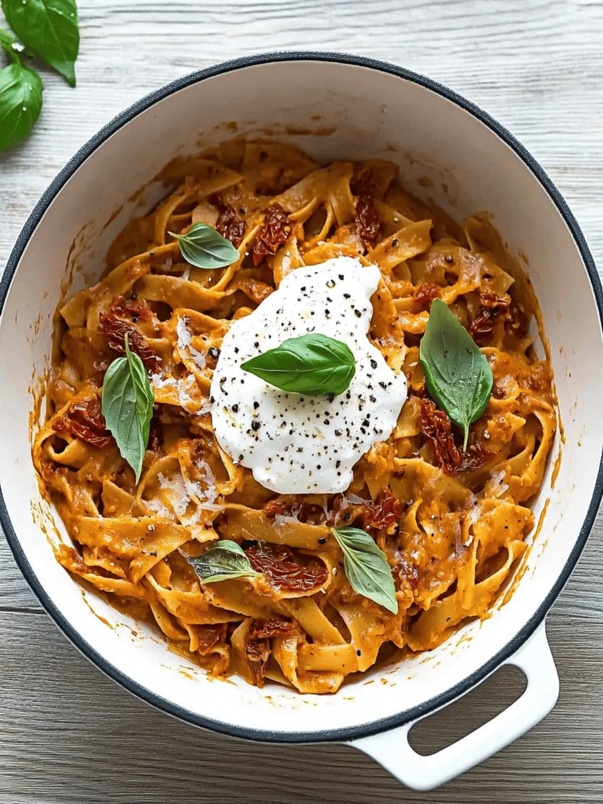 Effortless Sun-Dried Tomato Pasta (No Chop Needed) 4 Sun-Dried Tomato Pasta (No Chop!)