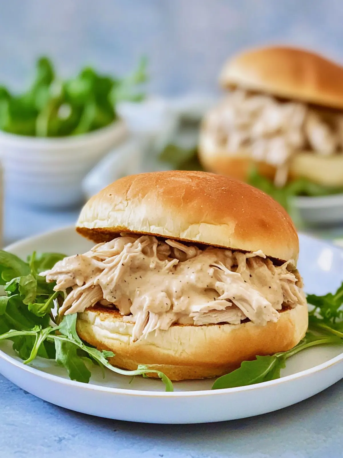 Savory Alabama White Sauce Pulled Chicken Sandwiches Recipe 2 Alabama White Sauce Pulled Chicken Sandwiches