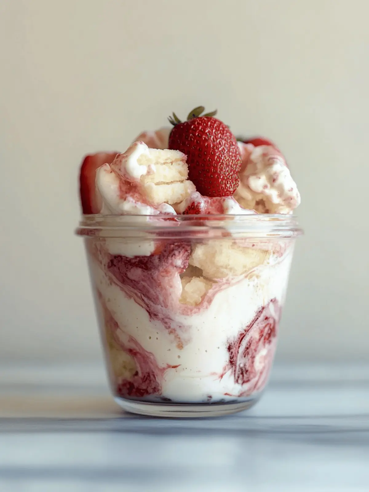 Strawberry Shortcake Pudding: A Creamy Summer Sensation 3 strawberry shortcake pudding
